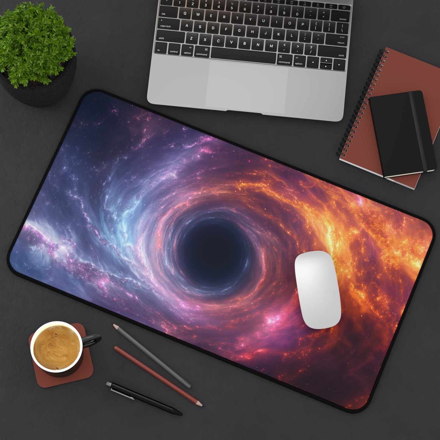 "Event Horizon" | Epic Cosmic Desk Mat - Premium Gaming Mauspad XXL