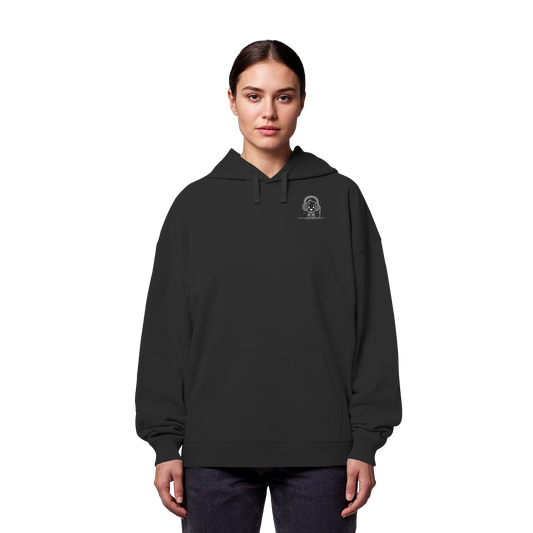 Ludwig Gamingart „Mono“ Oversize Hoodie | Heavy Organic Cotton | Stick-Emblem - Organic Oversize Hoodie