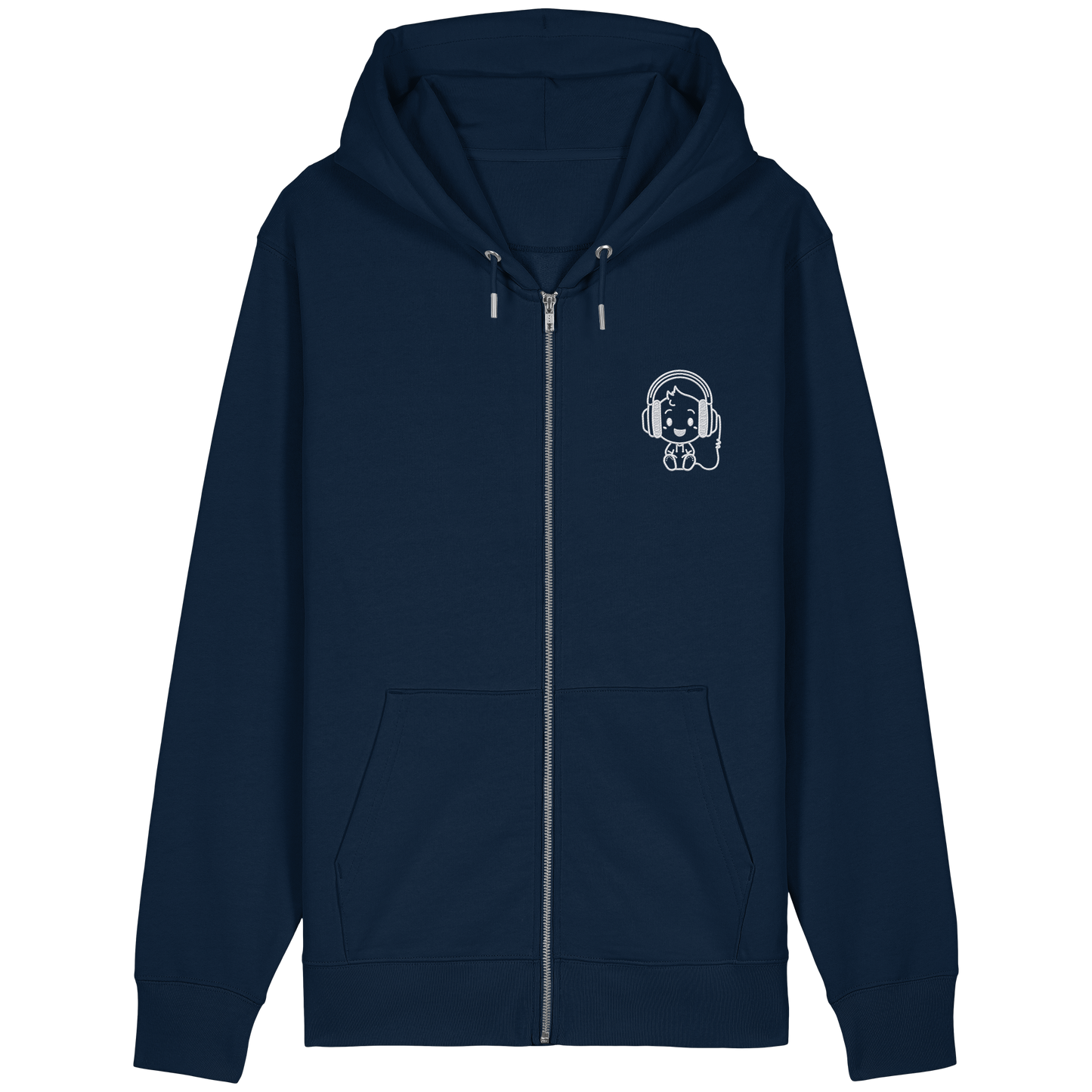 "Sound On" Organic Relaxed Zipper