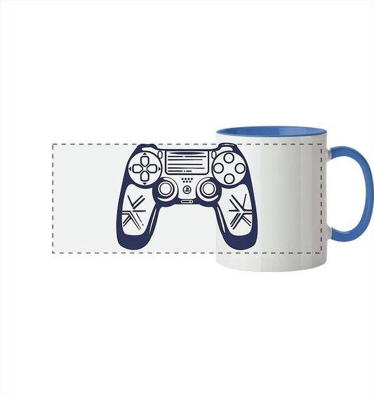 The Blueprint Controller – Two-Tone Setup Mug - Panorama Tasse zweifarbig