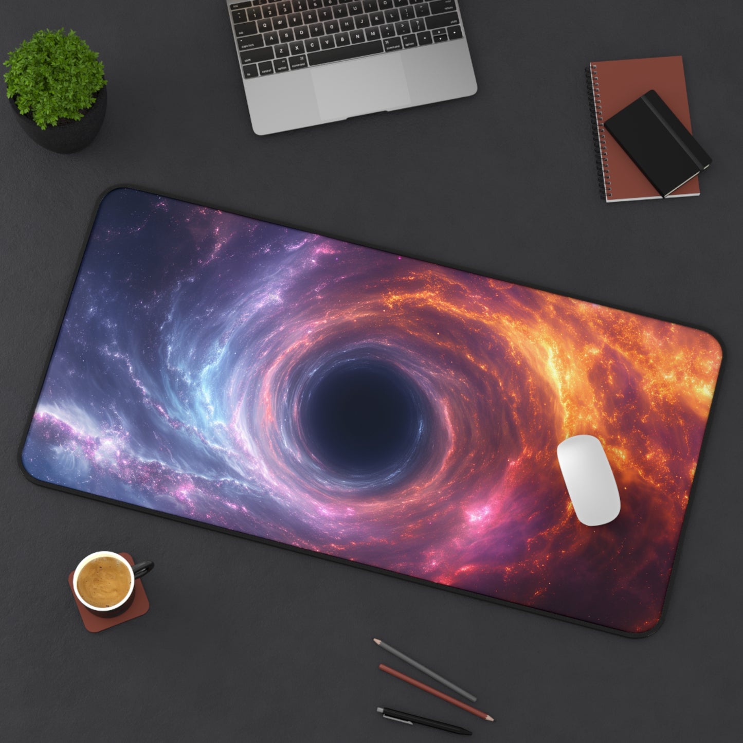 "Event Horizon" | Epic Cosmic Desk Mat - Premium Gaming Mauspad XXL