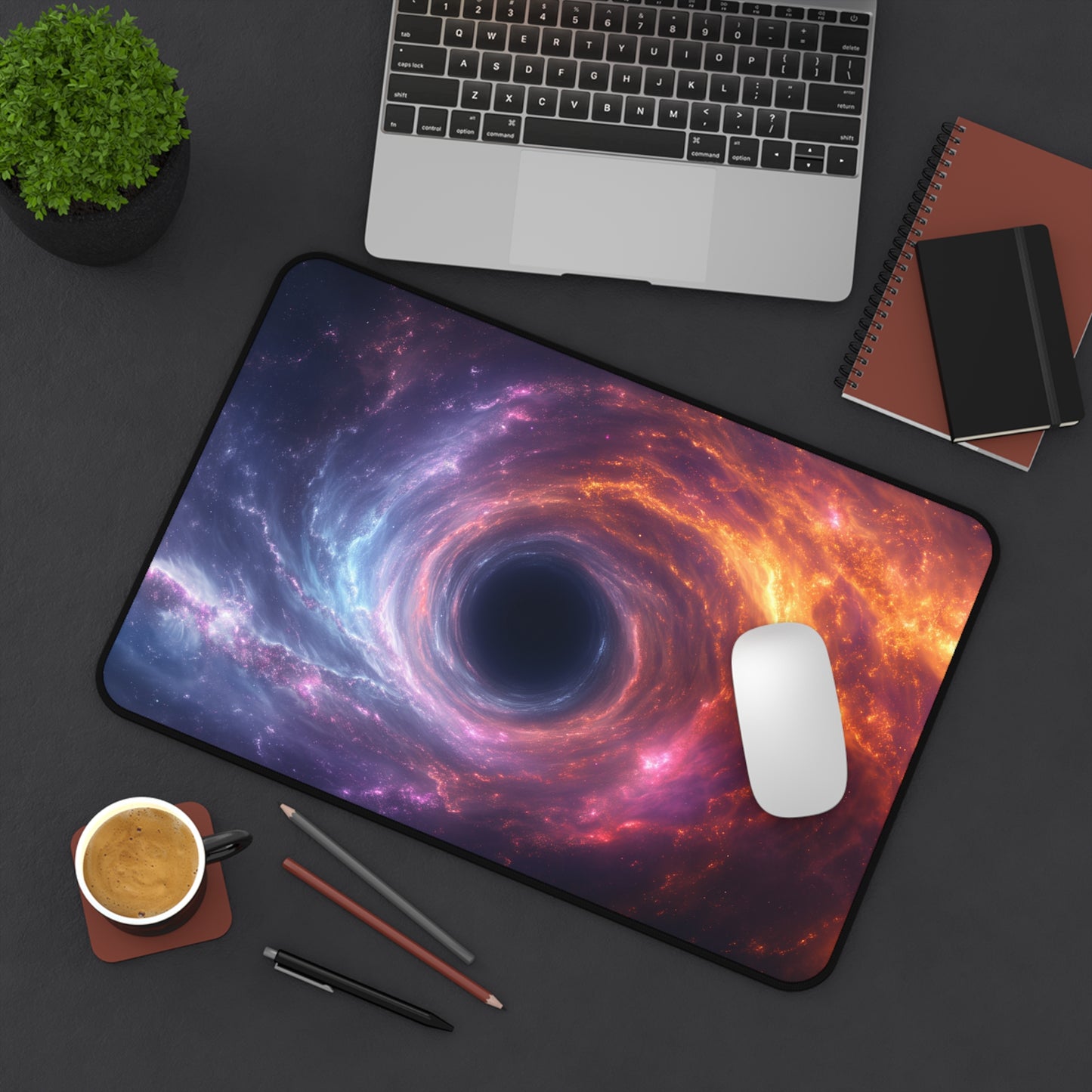 "Event Horizon" | Epic Cosmic Desk Mat - Premium Gaming Mauspad XXL