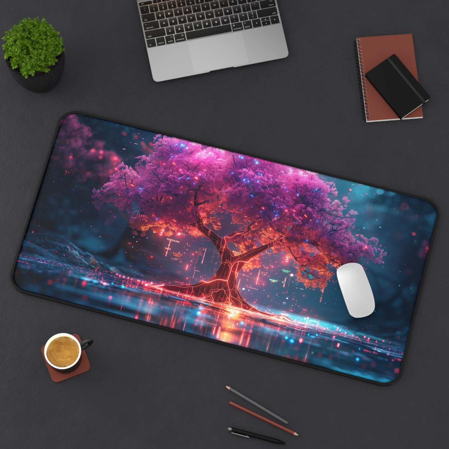 Episches Gaming-Mauspad – Neon Tree Edition