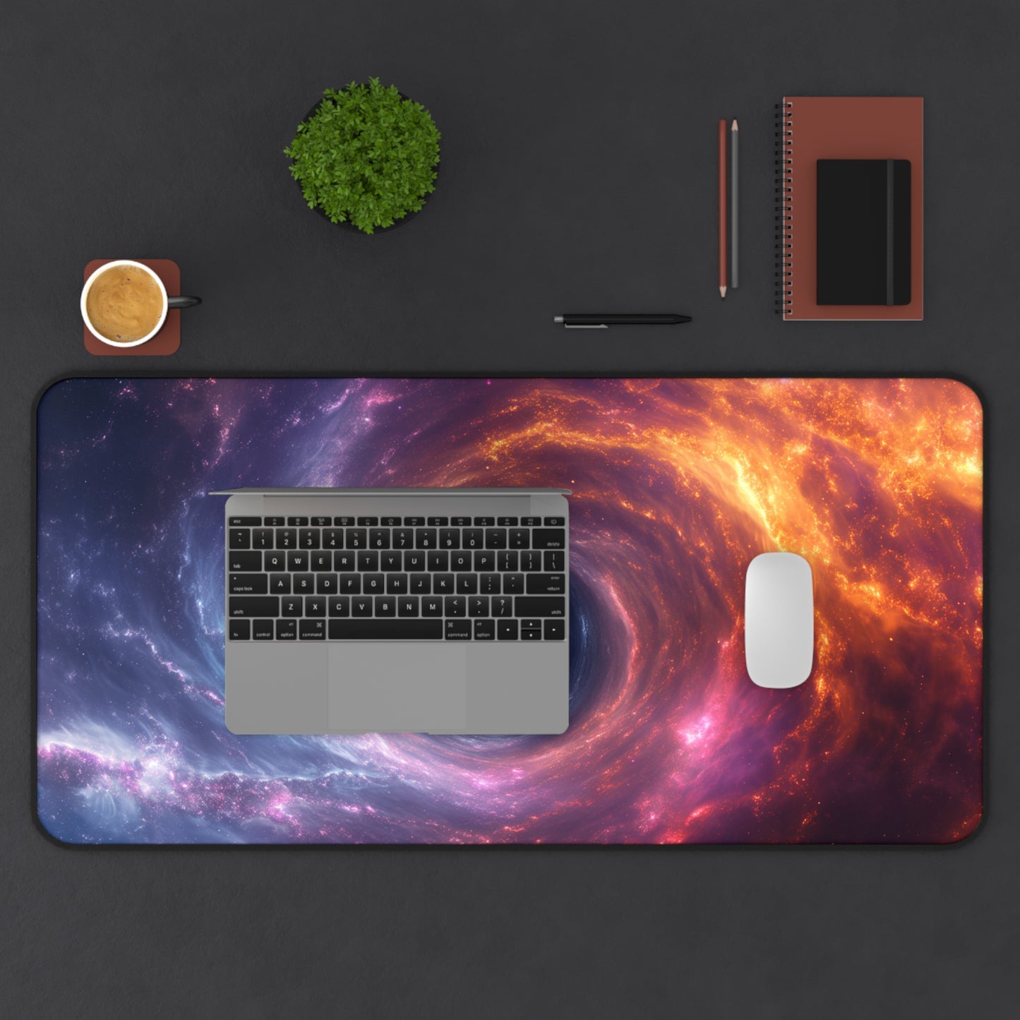 "Event Horizon" | Epic Cosmic Desk Mat - Premium Gaming Mauspad XXL