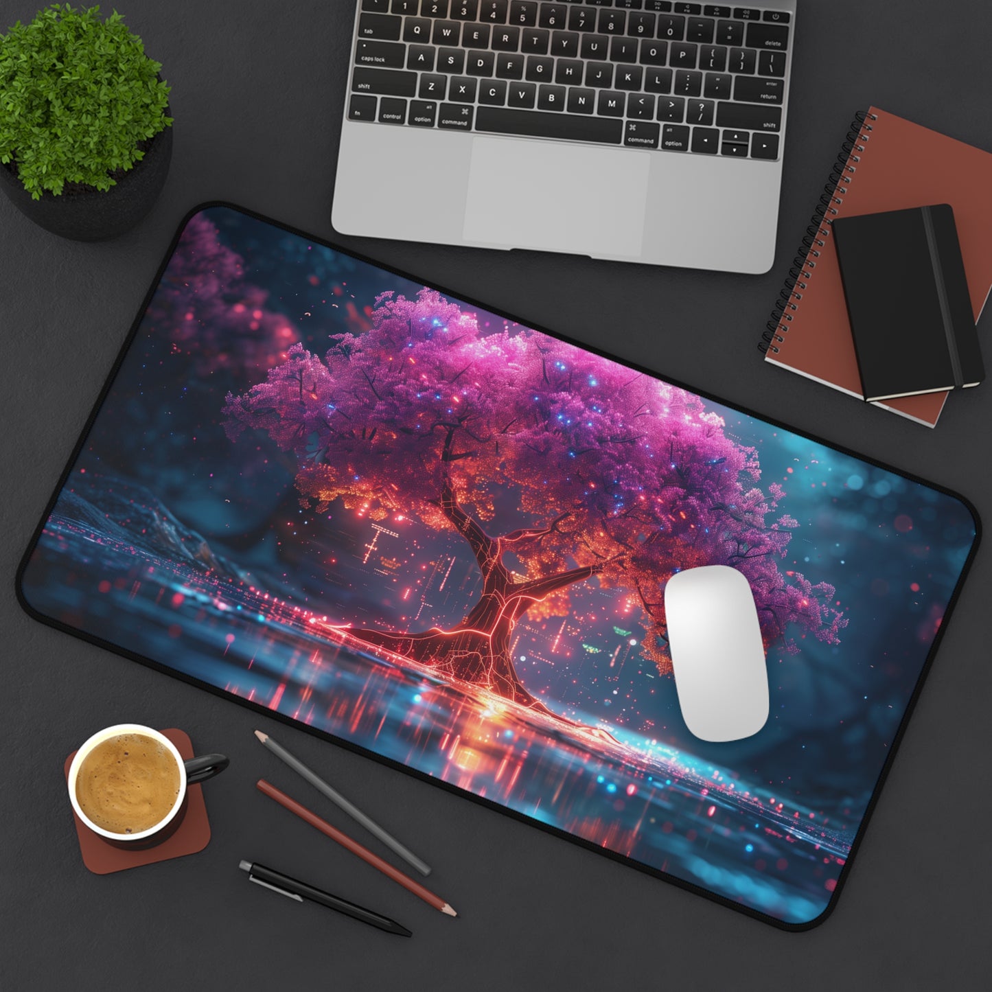 Episches Gaming-Mauspad – Neon Tree Edition