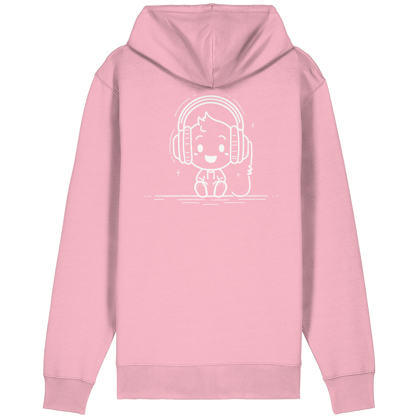 „Mono“ Lofi-Kopfhörer – Organic Relaxed Zipper | Backprint Edition - Organic Relaxed Zipper