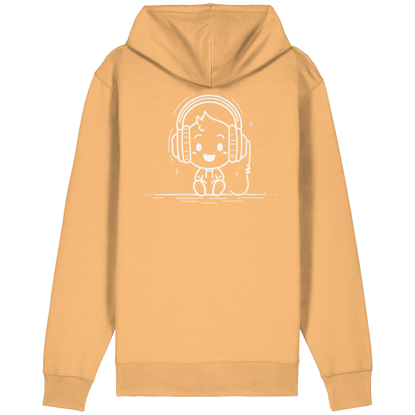 „Mono“ Lofi-Kopfhörer – Organic Relaxed Zipper | Backprint Edition - Organic Relaxed Zipper