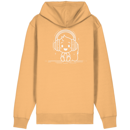 "Retro_Zocker[System_Ready]"Mono Lofi-Kopfhörer – Organic Relaxed Zipper | Backprint Edition