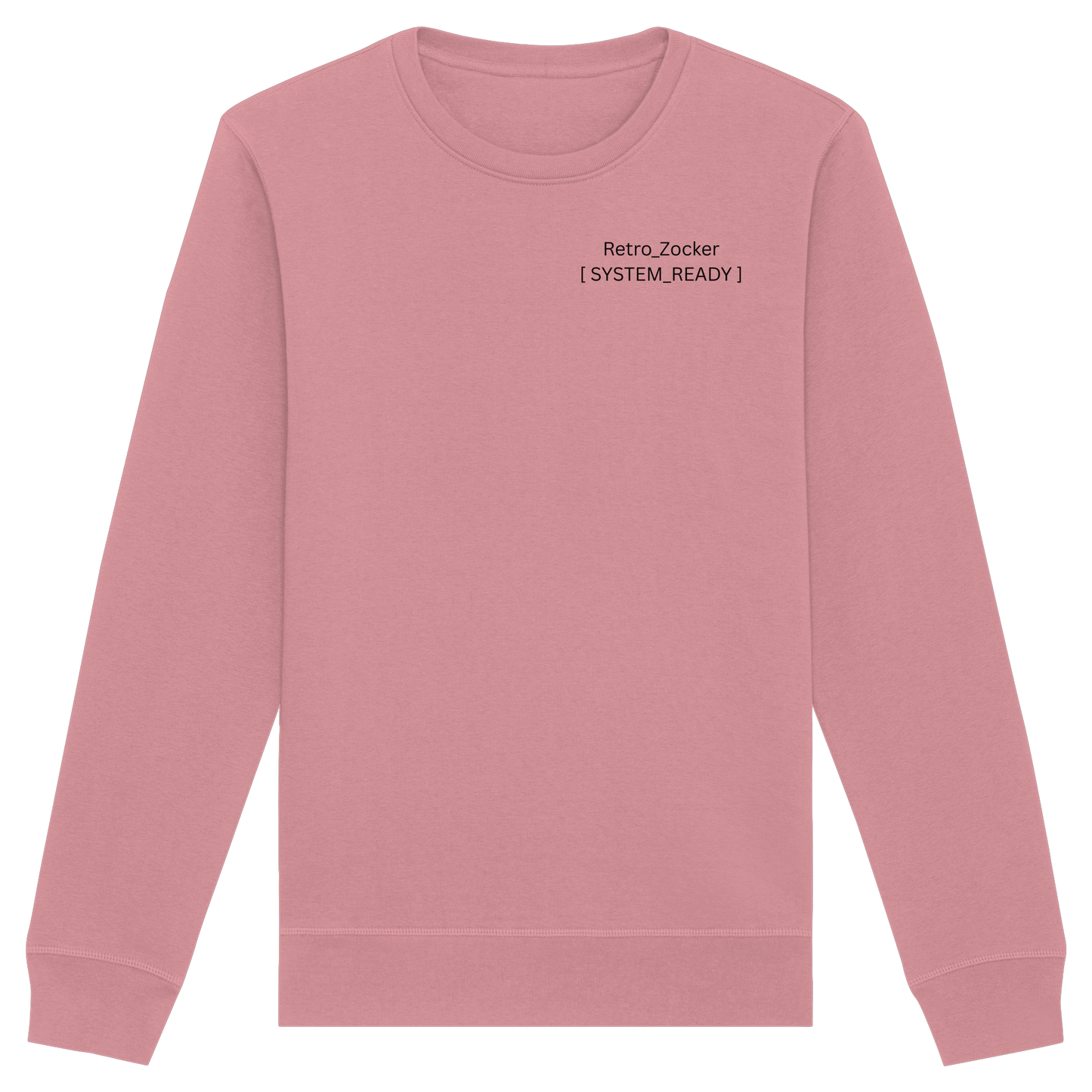 „Retro_Zocker“ [ System_Ready ] Premium Bio-Sweatshirt - Organic Basic Unisex Sweatshirt
