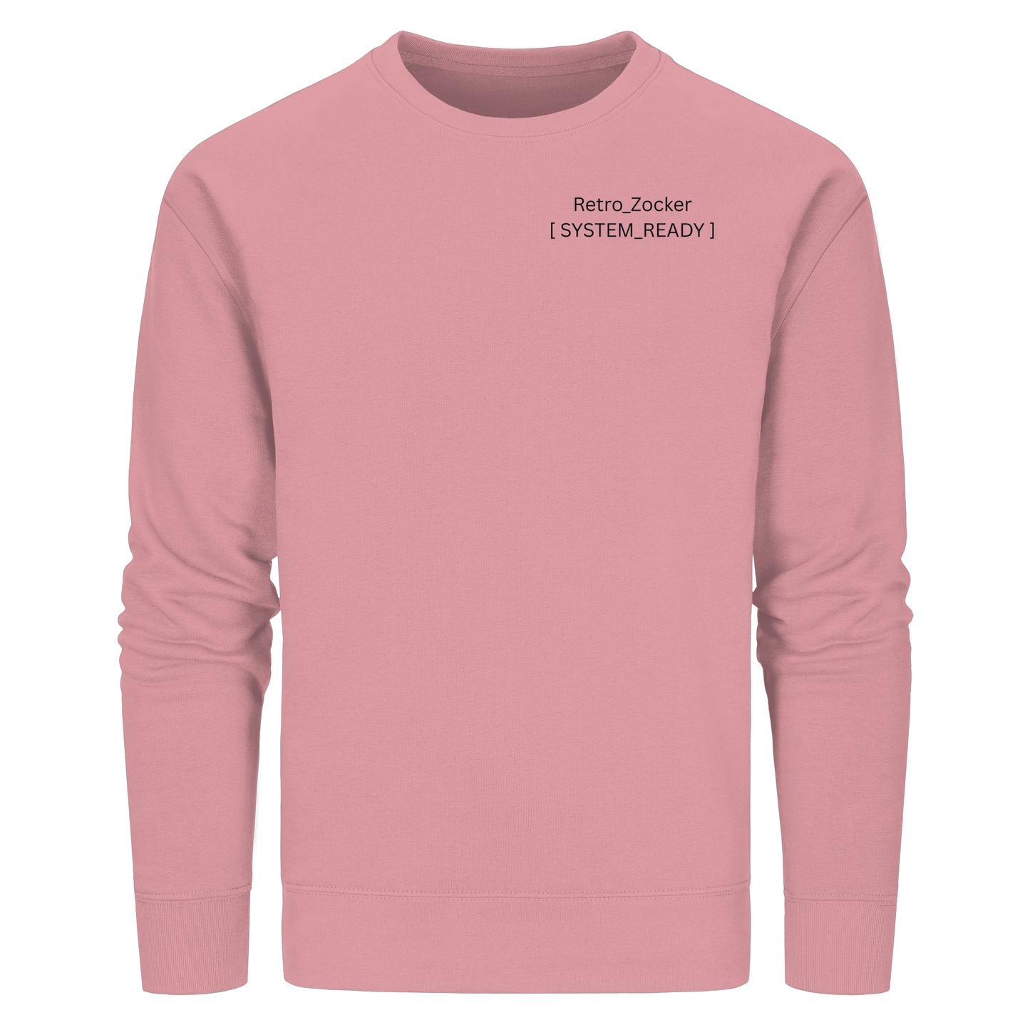 „Retro_Zocker“ [ System_Ready ] Premium Bio-Sweatshirt - Organic Basic Unisex Sweatshirt