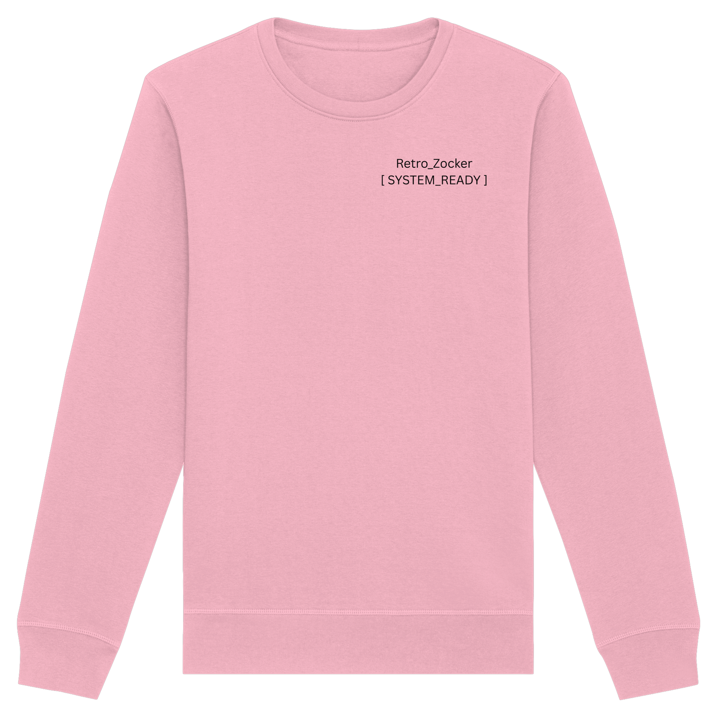 „Retro_Zocker“ [ System_Ready ] Premium Bio-Sweatshirt - Organic Basic Unisex Sweatshirt