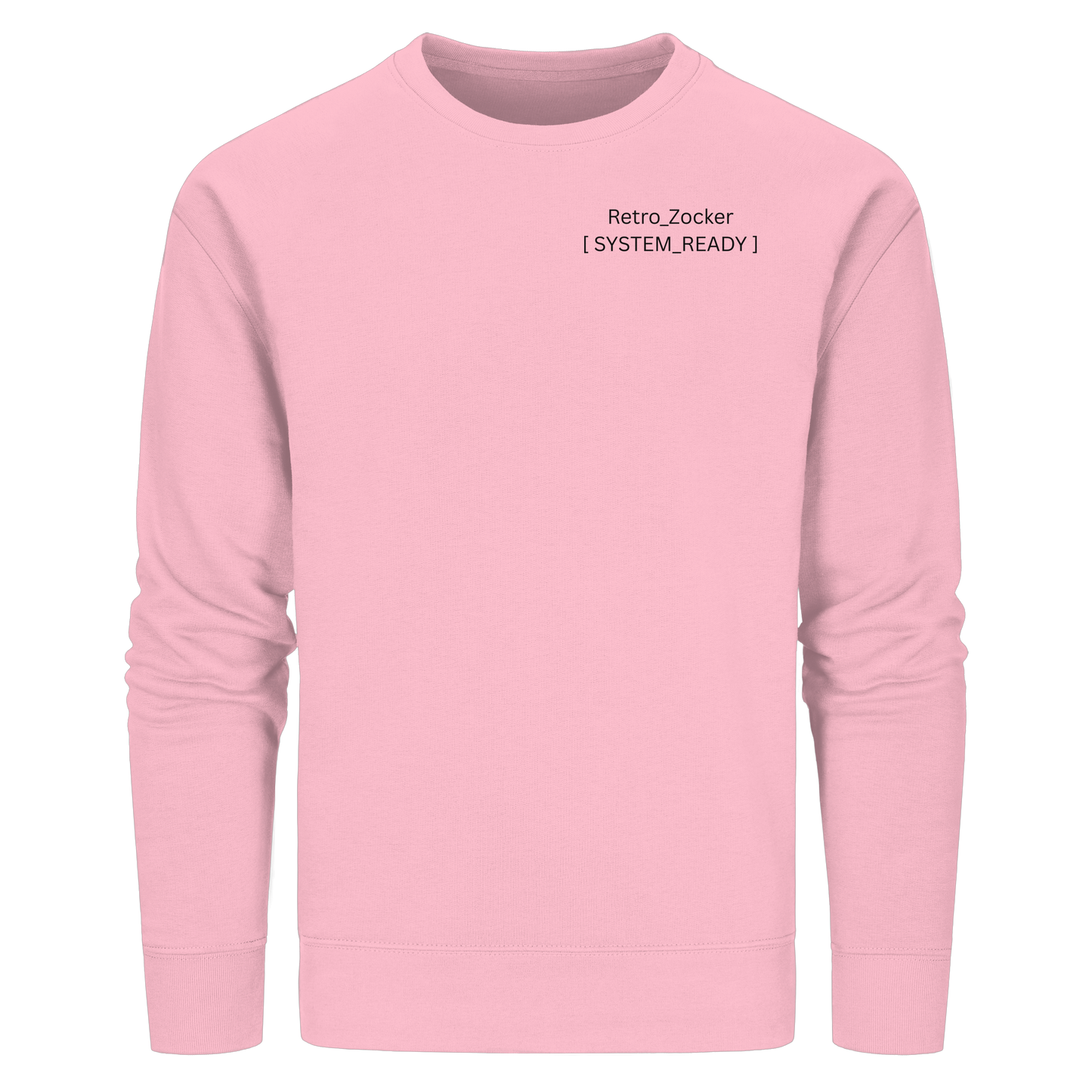 „Retro_Zocker“ [ System_Ready ] Premium Bio-Sweatshirt - Organic Basic Unisex Sweatshirt