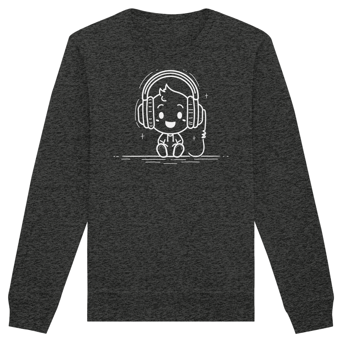 „Mono“ Lofi-Kopfhörer – Premium Bio-Sweatshirt - Organic Basic Unisex Sweatshirt