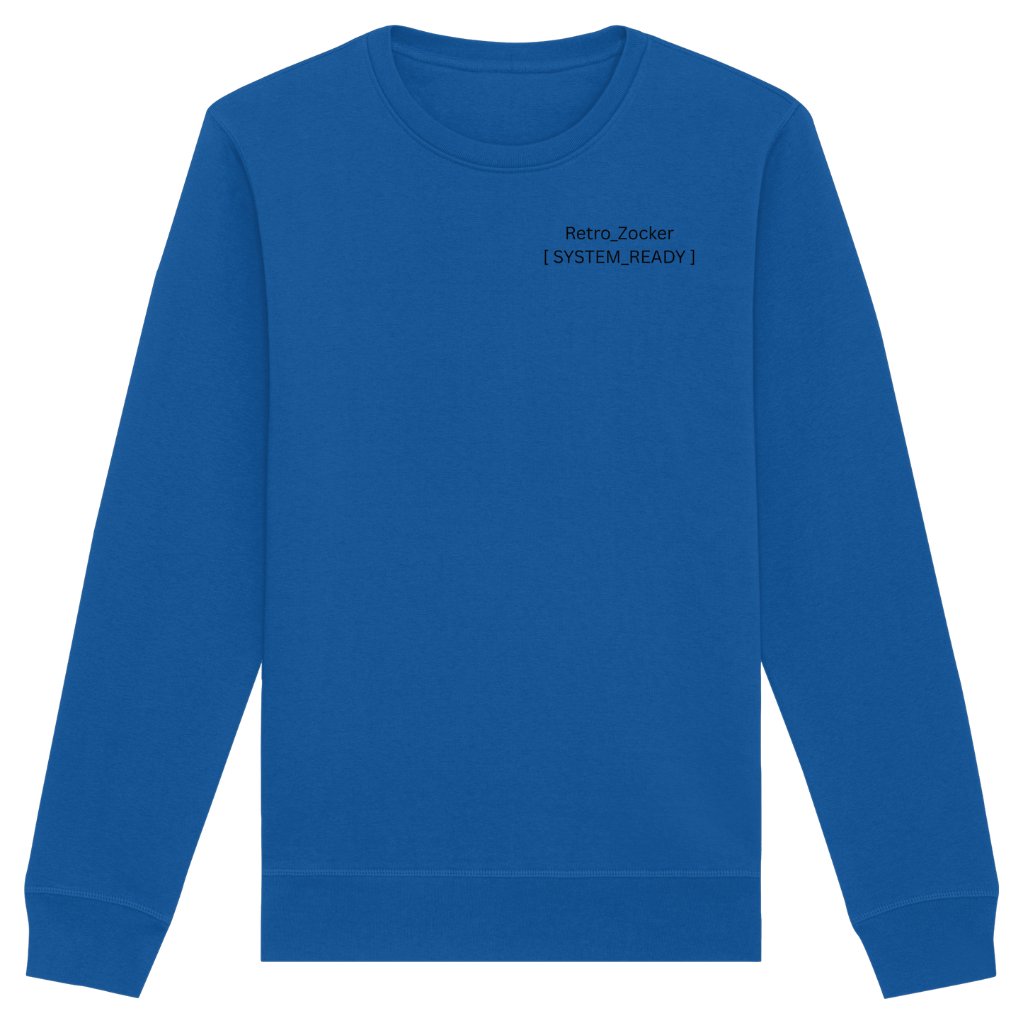 „Retro_Zocker“ [ System_Ready ] Premium Bio-Sweatshirt - Organic Basic Unisex Sweatshirt