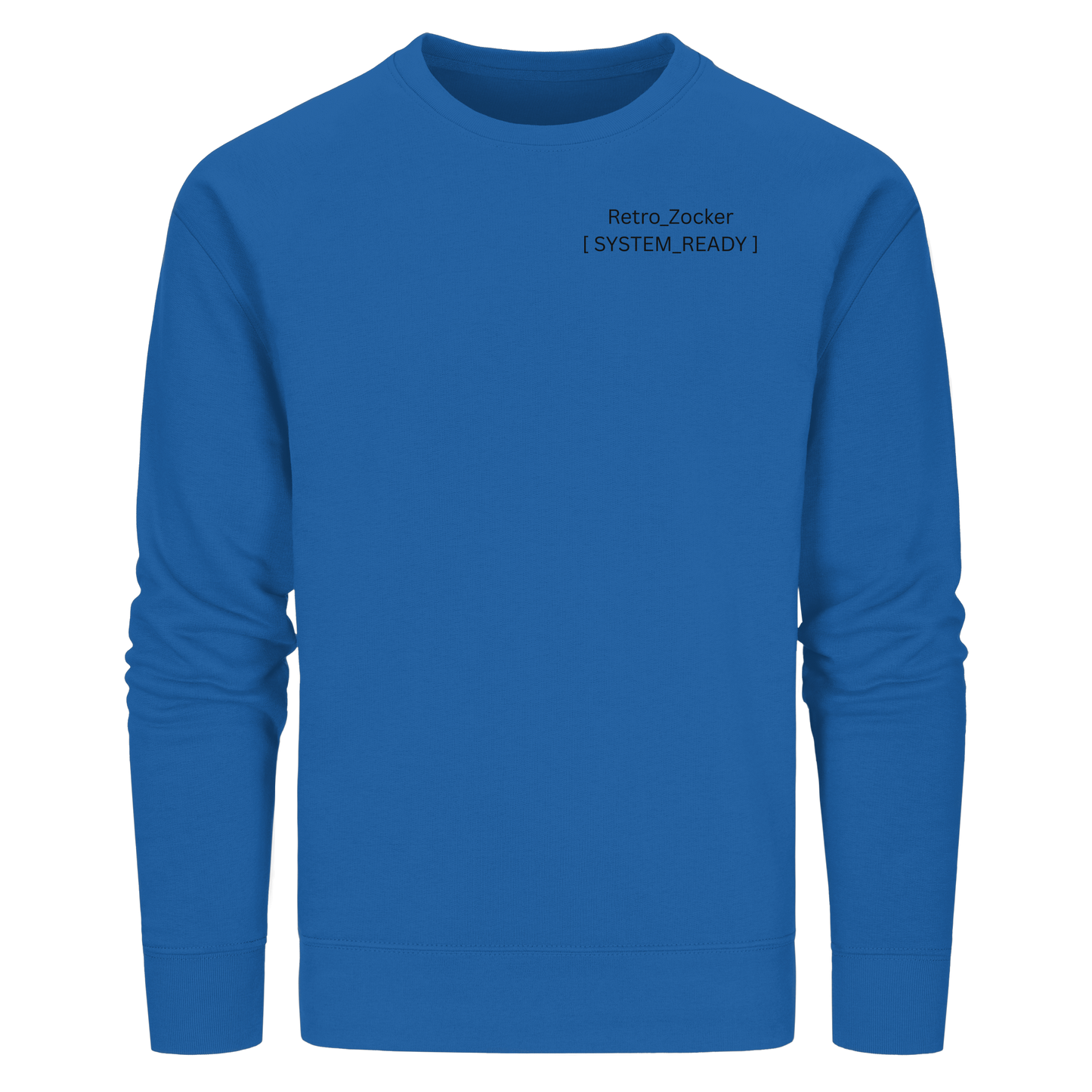 „Retro_Zocker“ [ System_Ready ] Premium Bio-Sweatshirt - Organic Basic Unisex Sweatshirt