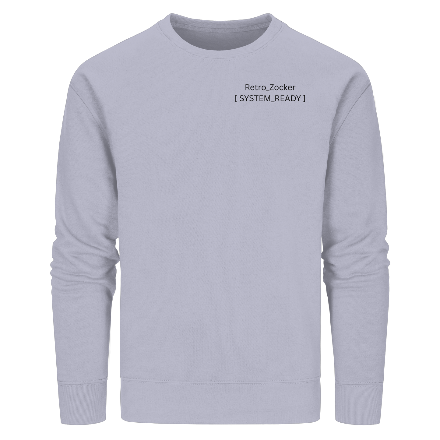 „Retro_Zocker“ [ System_Ready ] Premium Bio-Sweatshirt - Organic Basic Unisex Sweatshirt