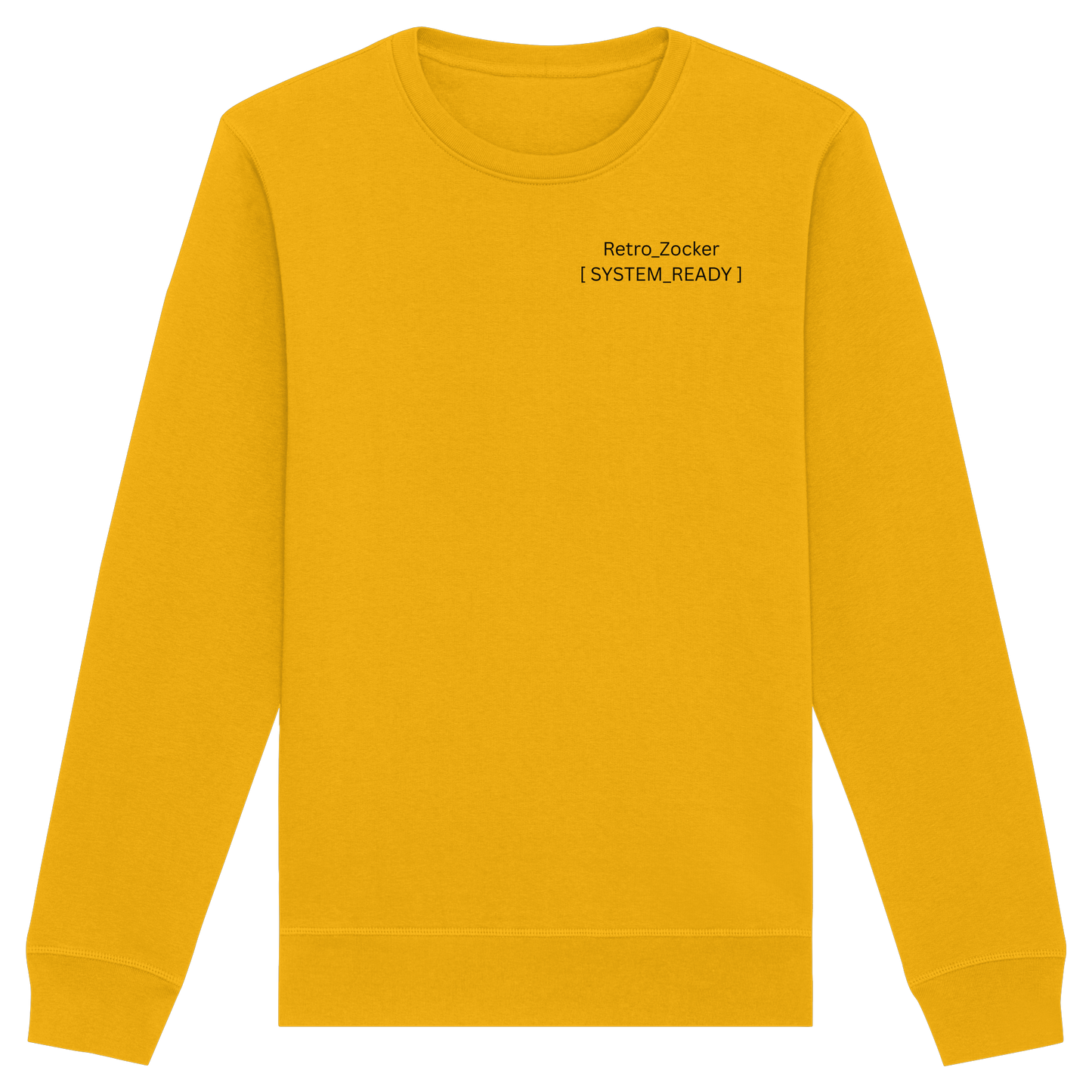 „Retro_Zocker“ [ System_Ready ] Premium Bio-Sweatshirt - Organic Basic Unisex Sweatshirt