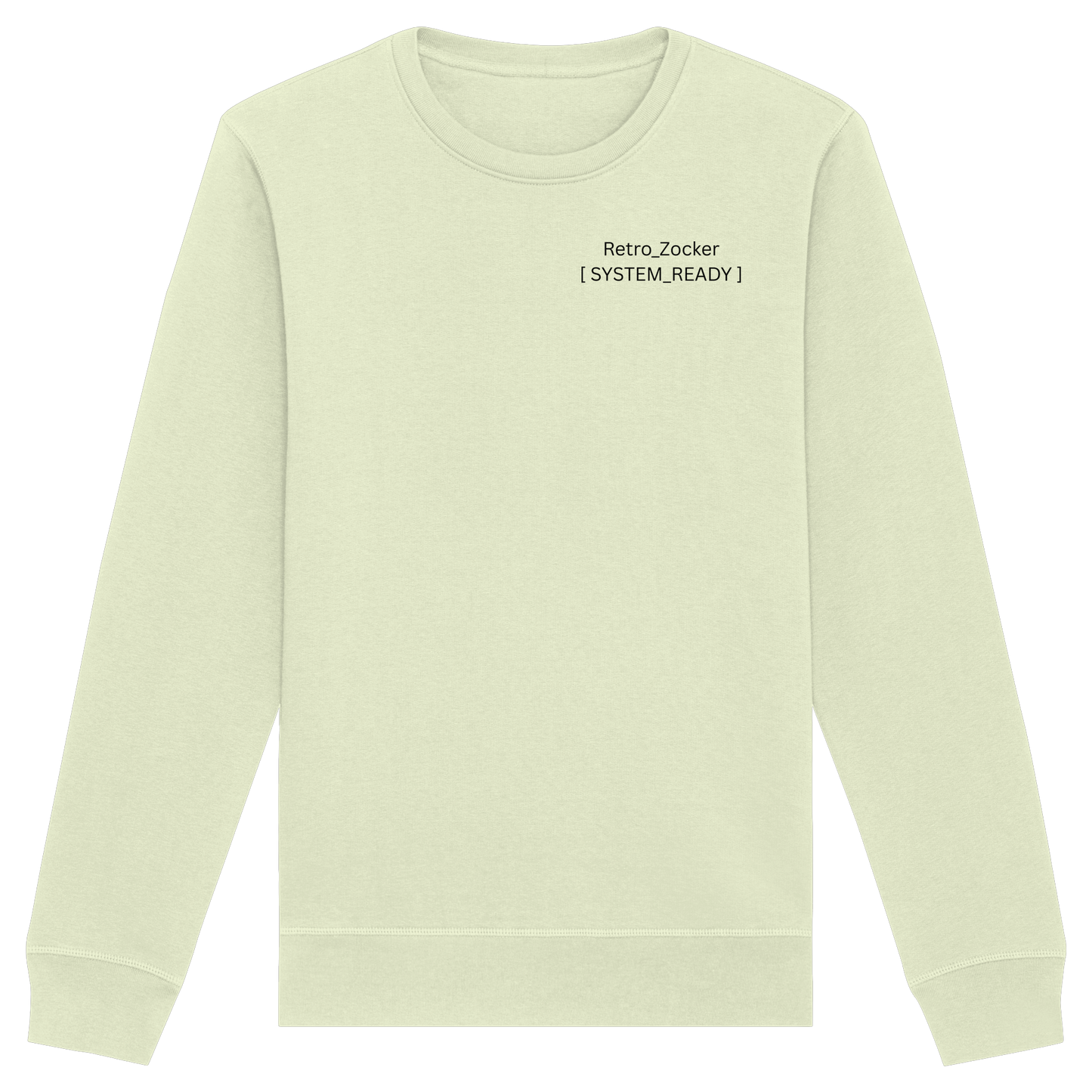 „Retro_Zocker“ [ System_Ready ] Premium Bio-Sweatshirt - Organic Basic Unisex Sweatshirt