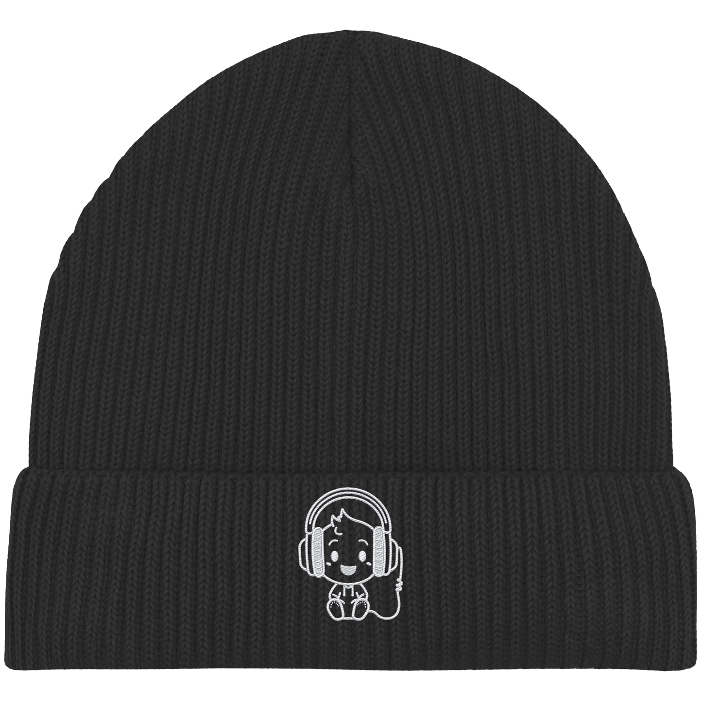 "Sound On" Organic Fisherman Beanie - Organic Fisherman Beanie