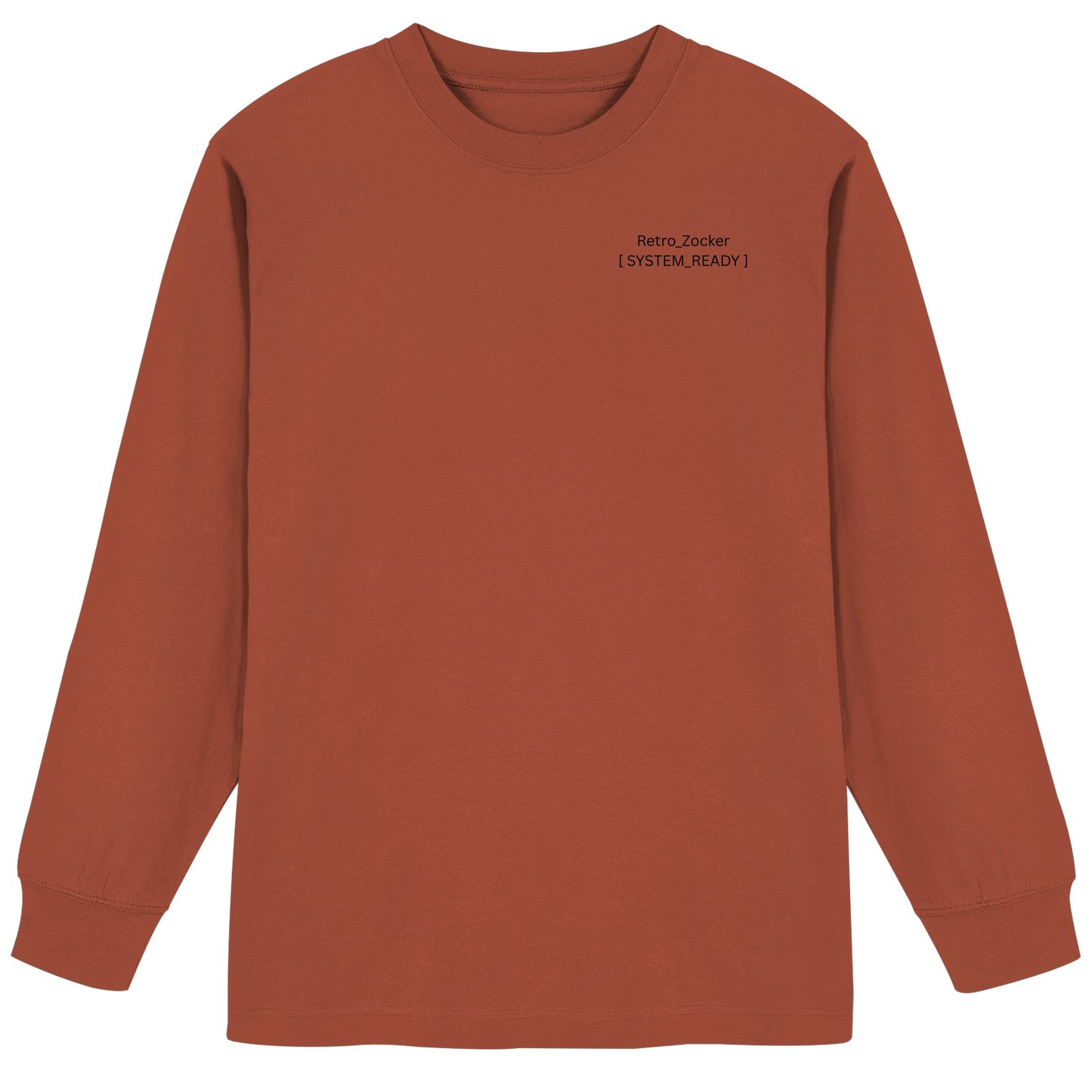 The System_Ready Oversized Longsleeve – Organic Heavy Cotton - Organic Heavy Oversized Longsleeve T-Shirt