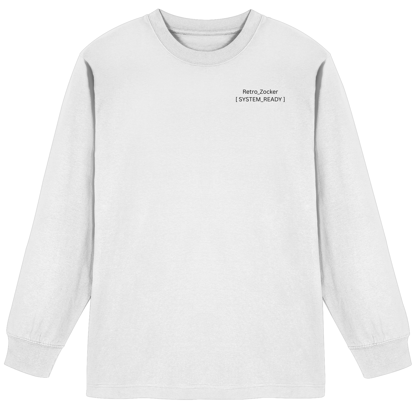 The System_Ready Oversized Longsleeve – Organic Heavy Cotton - Organic Heavy Oversized Longsleeve T-Shirt