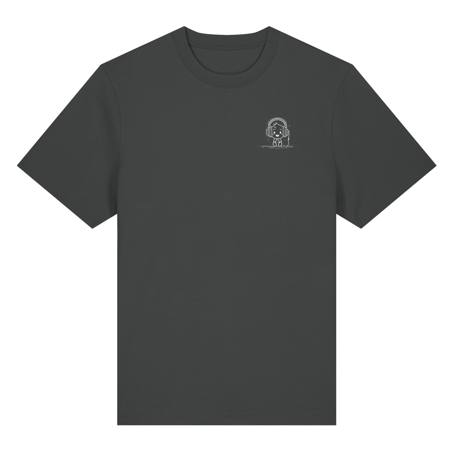 „Mono“ Lofi Headphone T-Shirt | Minimalist Tech Streetwear | Heavy Cotton - Organic Heavy Shirt
