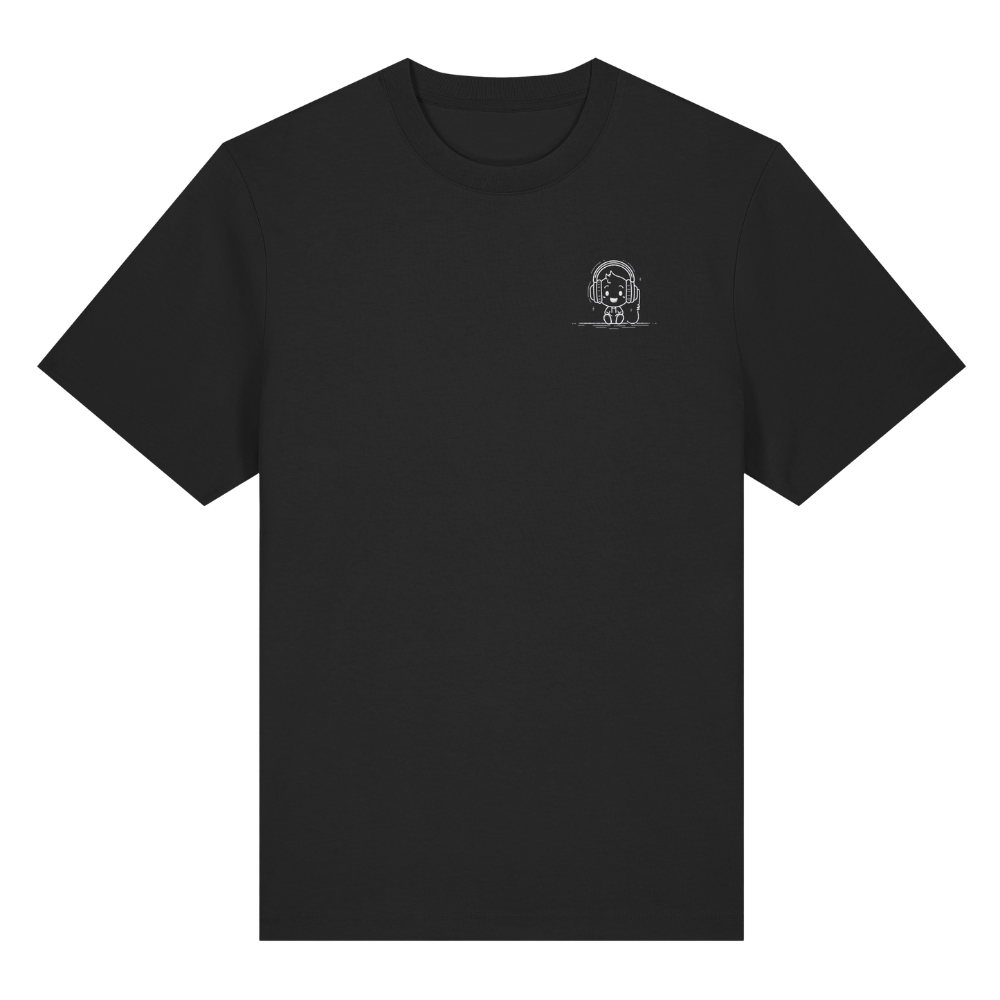 „Mono“ Lofi Headphone T-Shirt | Minimalist Tech Streetwear | Heavy Cotton - Organic Heavy Shirt