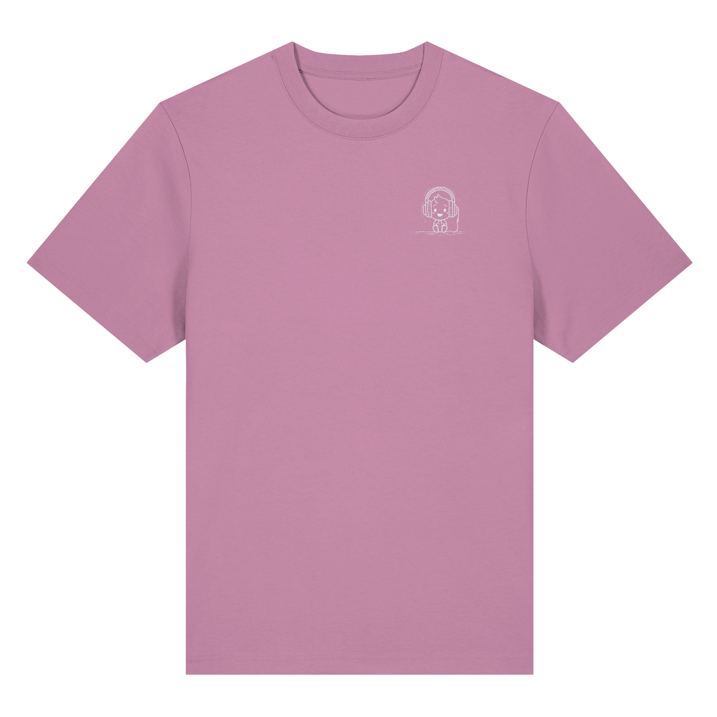 „Mono“ Lofi Headphone T-Shirt | Minimalist Tech Streetwear | Heavy Cotton - Organic Heavy Shirt