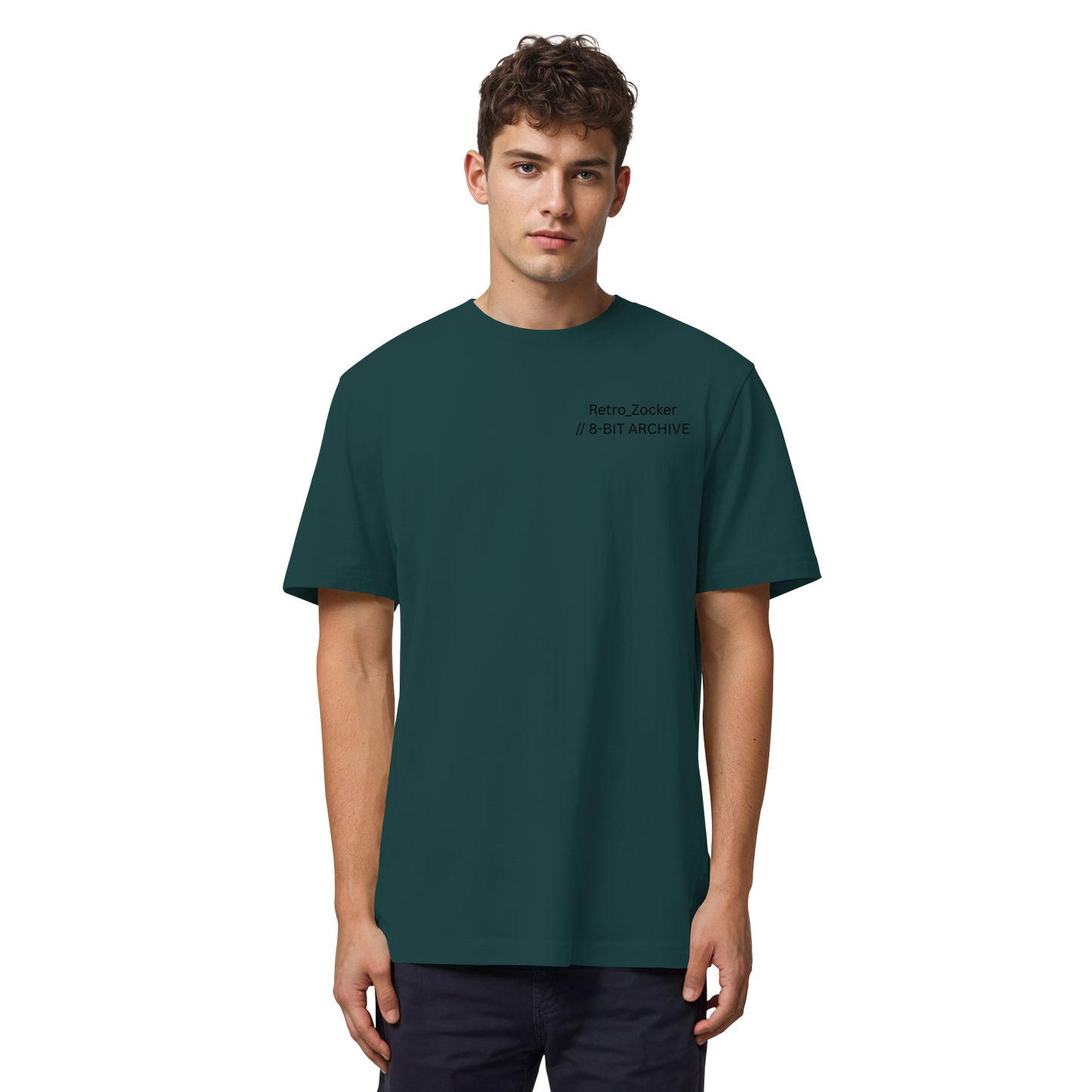 The 8-Bit Archive Statement – Organic Heavy Shirt - Organic Heavy Shirt