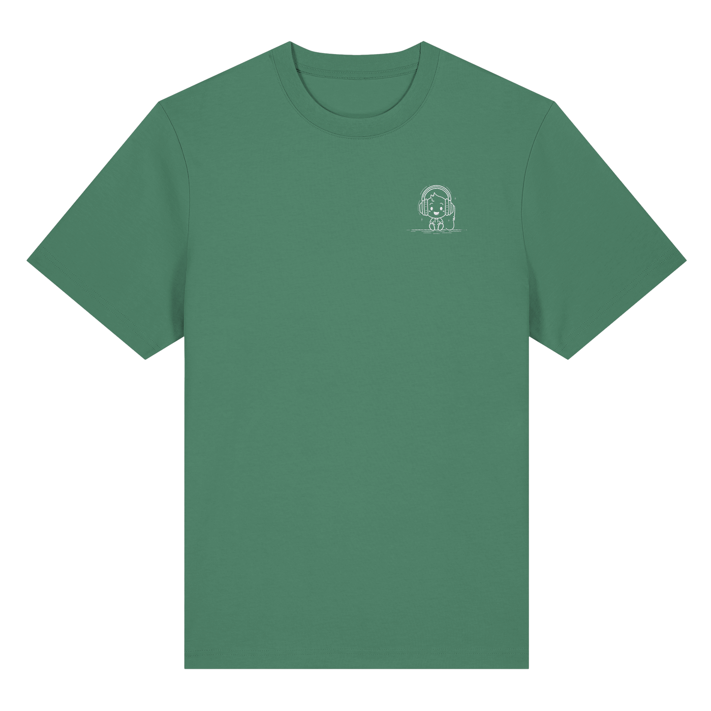 „Mono“ Lofi Headphone T-Shirt | Minimalist Tech Streetwear | Heavy Cotton - Organic Heavy Shirt
