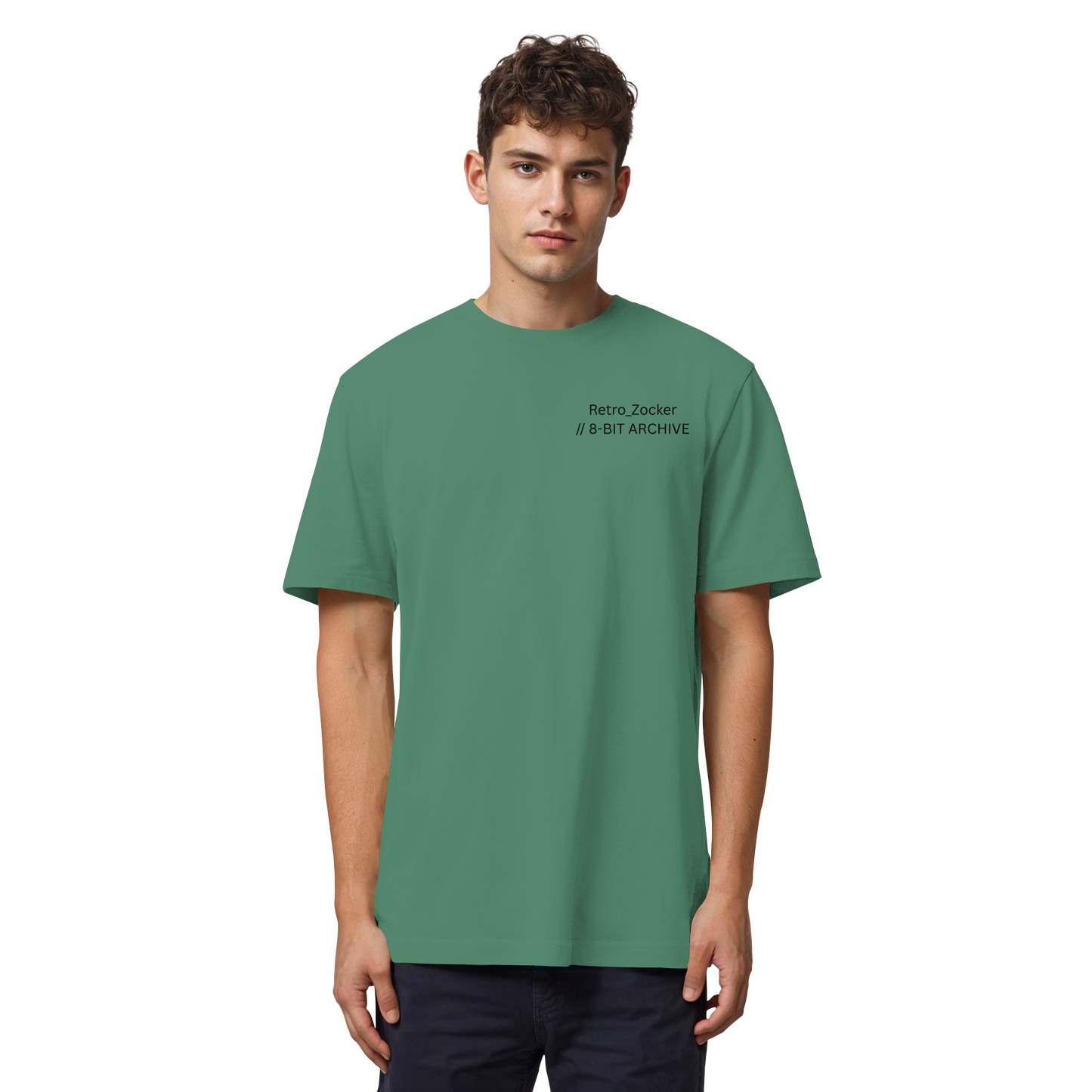 The 8-Bit Archive Statement – Organic Heavy Shirt - Organic Heavy Shirt
