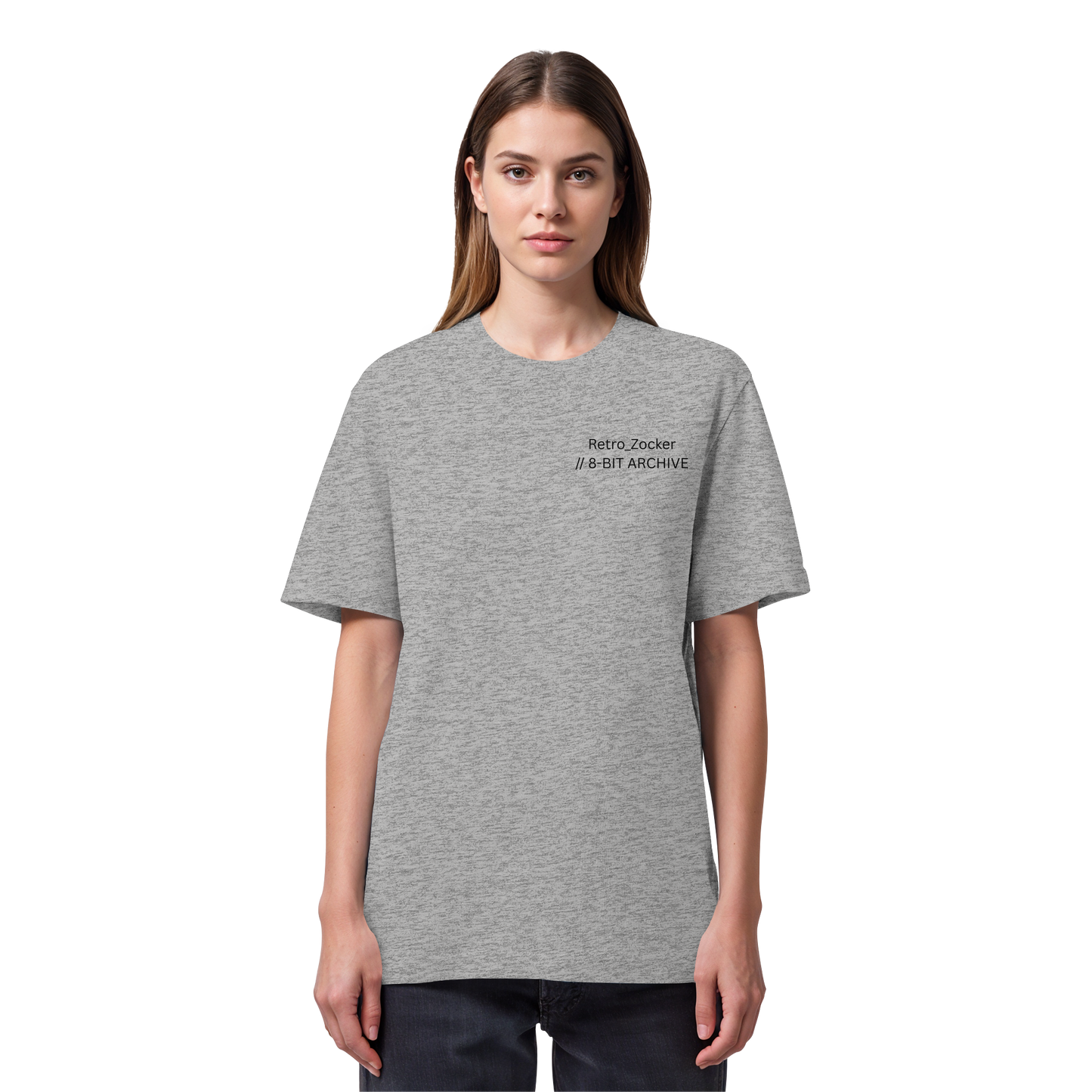The 8-Bit Archive Statement – Organic Heavy Shirt - Organic Heavy Shirt