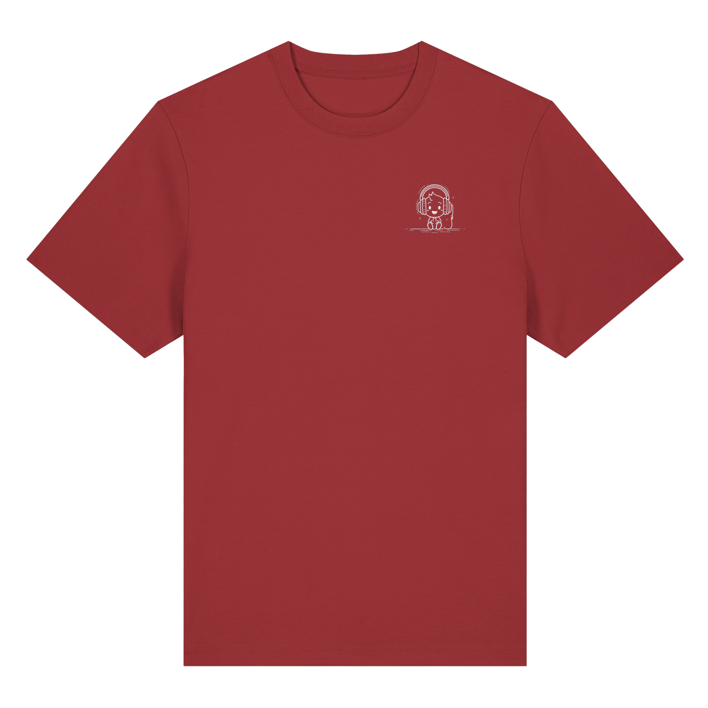 „Mono“ Lofi Headphone T-Shirt | Minimalist Tech Streetwear | Heavy Cotton - Organic Heavy Shirt