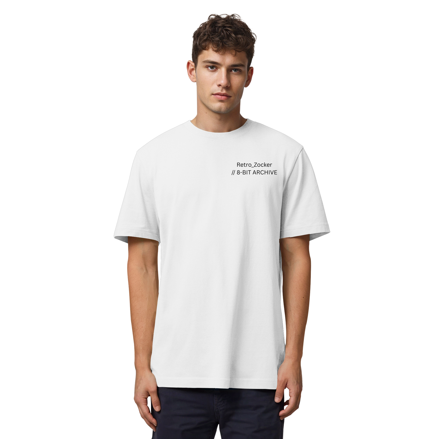 The 8-Bit Archive Statement – Organic Heavy Shirt - Organic Heavy Shirt