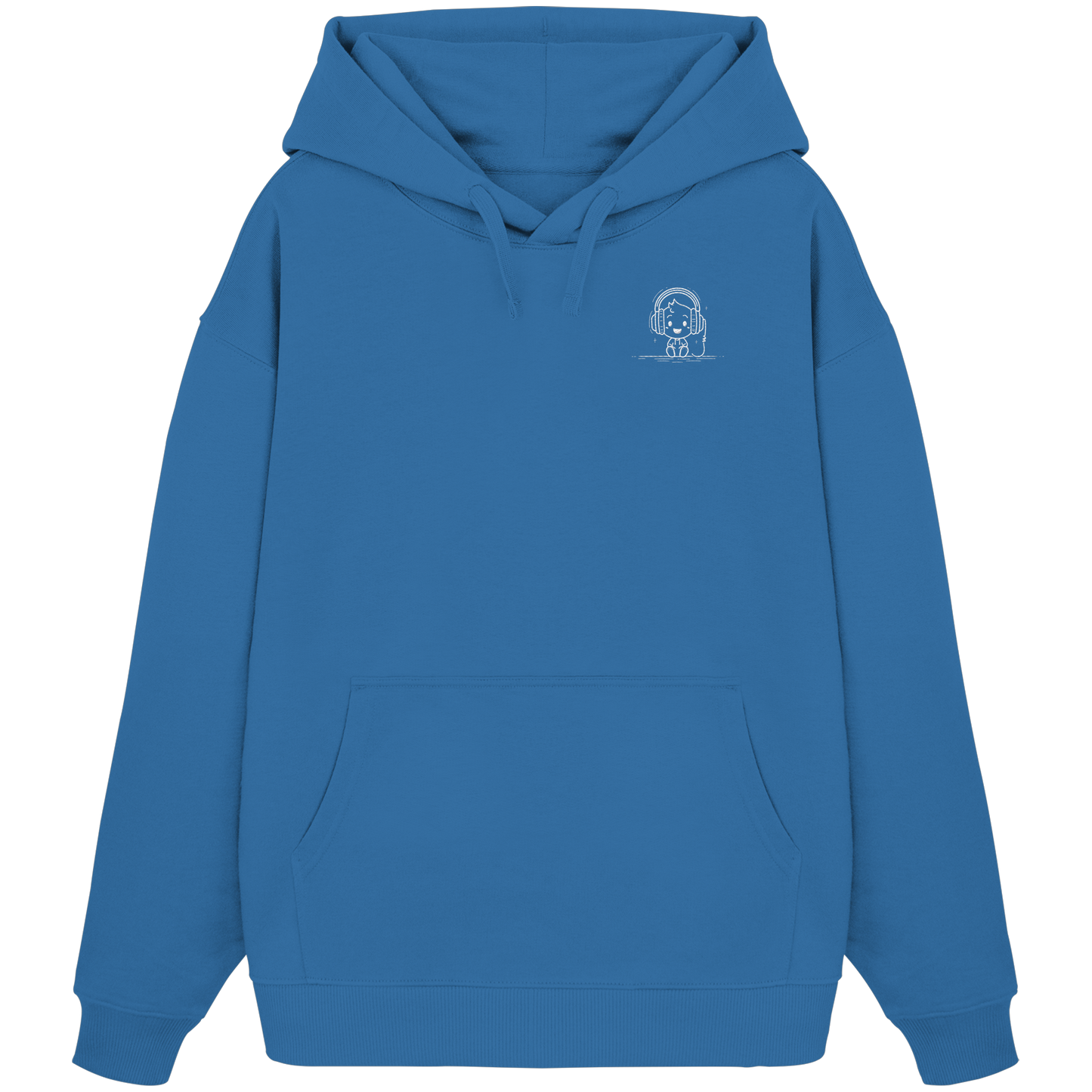 Ludwig Gamingart „Mono“ Oversize Hoodie | Heavy Organic Cotton | Stick-Emblem - Organic Oversize Hoodie
