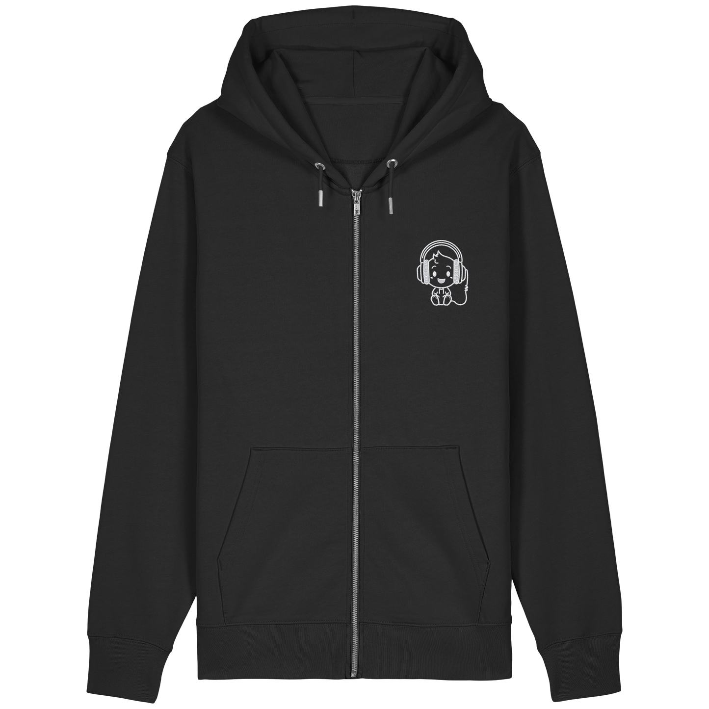 "Sound On" Organic Relaxed Zipper
