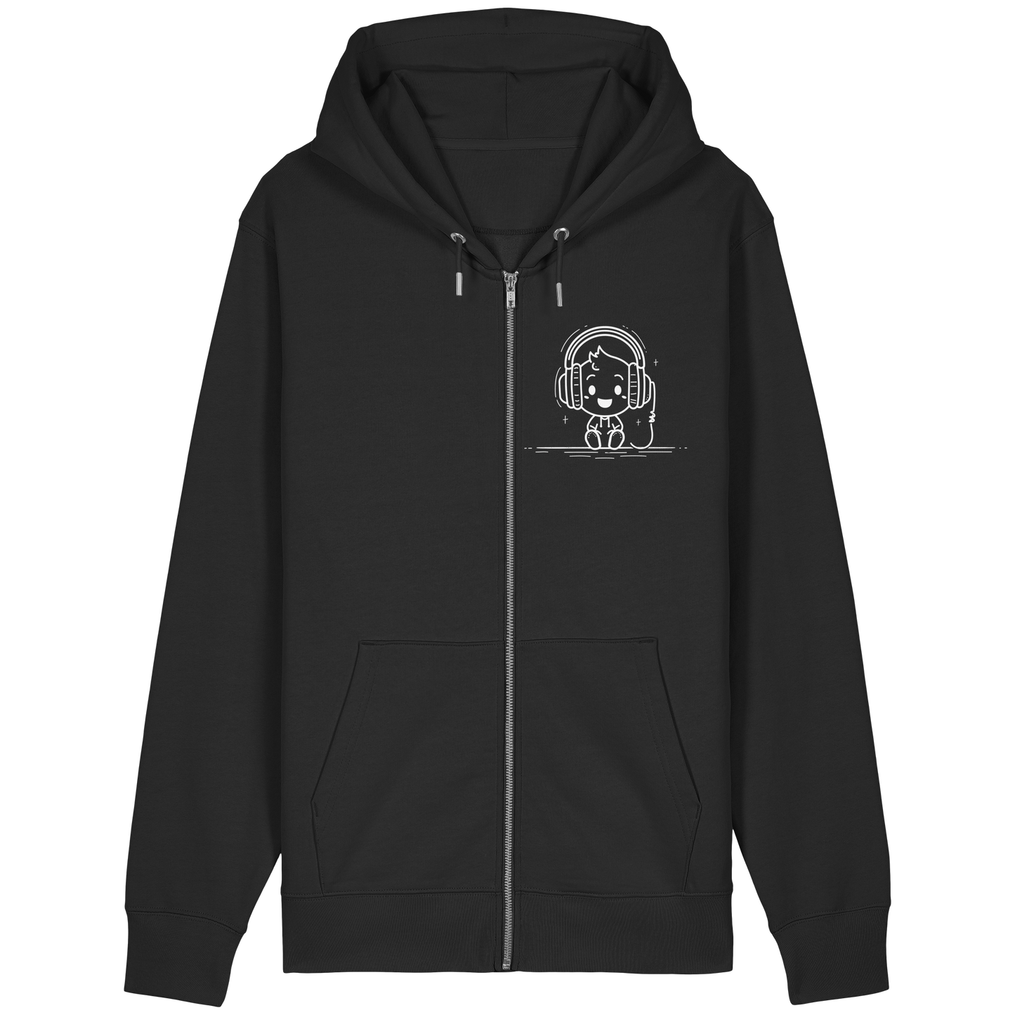 Ludwig Gamingart „Mono“ Lofi Headphone – Organic Relaxed Zipper - Organic Relaxed Zipper