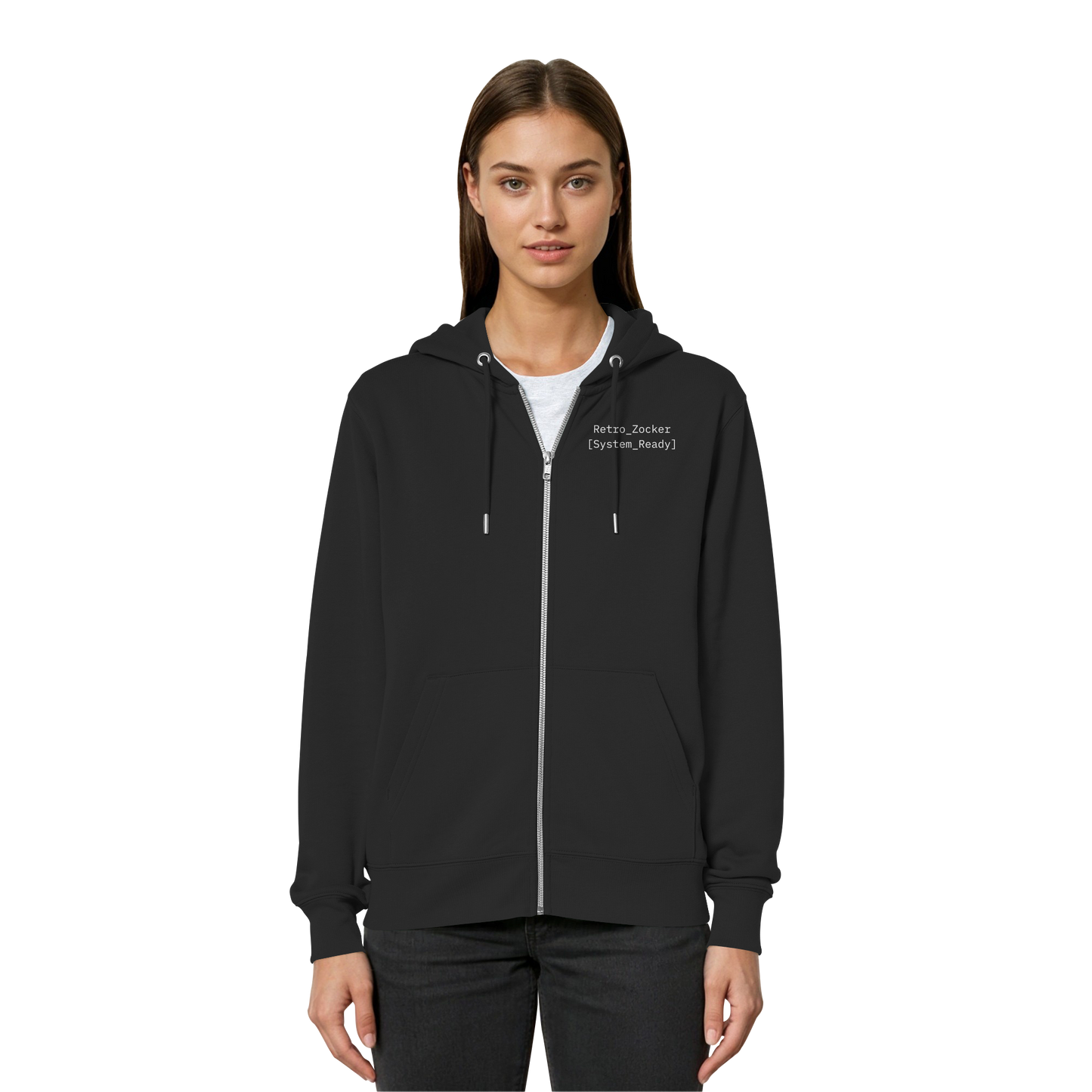 „Mono“ Lofi-Kopfhörer – Organic Relaxed Zipper | Backprint Edition - Organic Relaxed Zipper