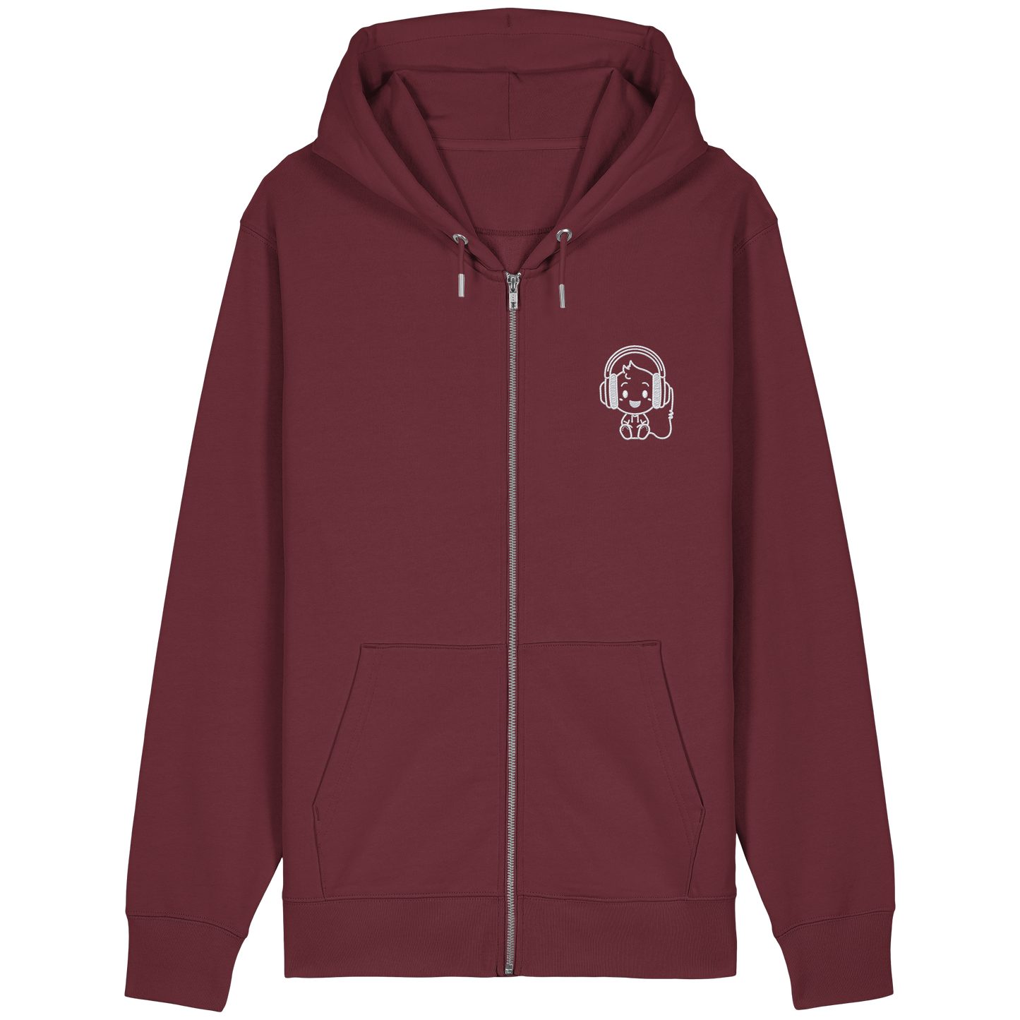 "Sound On" Organic Relaxed Zipper