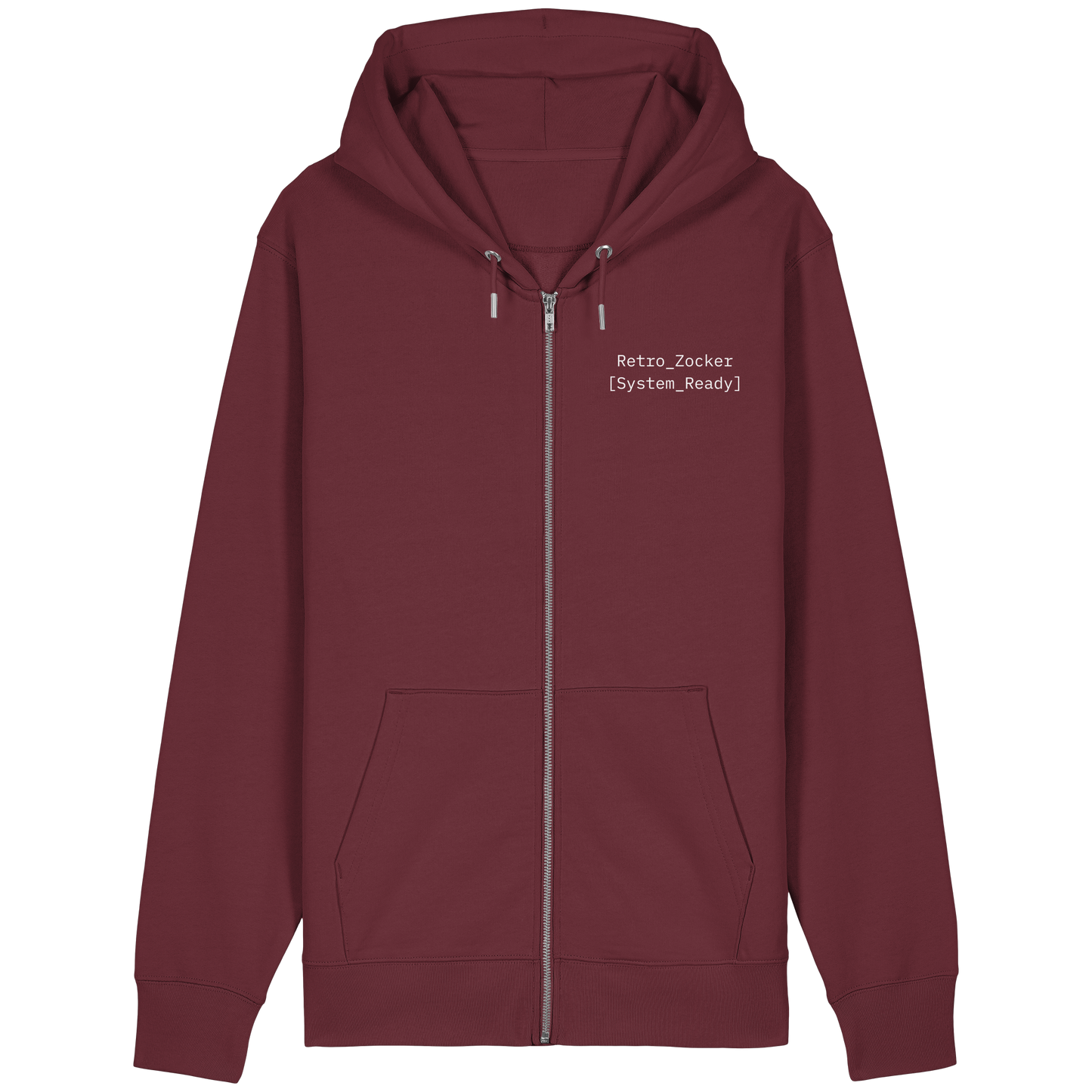 „Mono“ Lofi-Kopfhörer – Organic Relaxed Zipper | Backprint Edition - Organic Relaxed Zipper