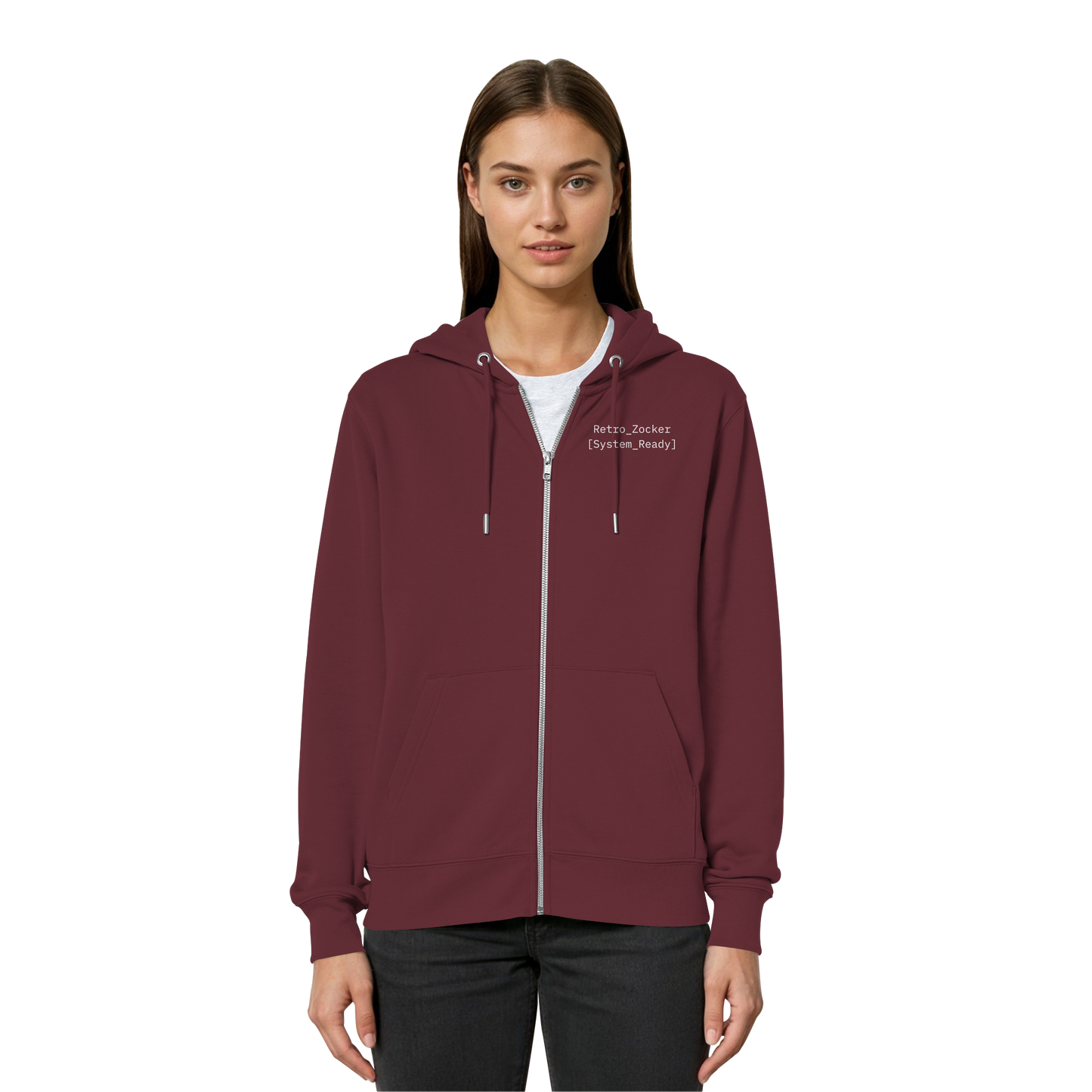 „Mono“ Lofi-Kopfhörer – Organic Relaxed Zipper | Backprint Edition - Organic Relaxed Zipper