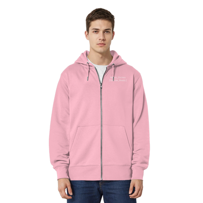 "Retro_Zocker[System_Ready]"Mono Lofi-Kopfhörer – Organic Relaxed Zipper | Backprint Edition