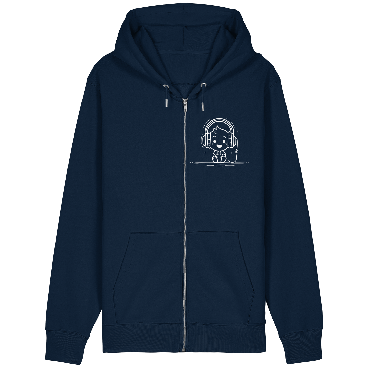 Ludwig Gamingart „Mono“ Lofi Headphone – Organic Relaxed Zipper - Organic Relaxed Zipper