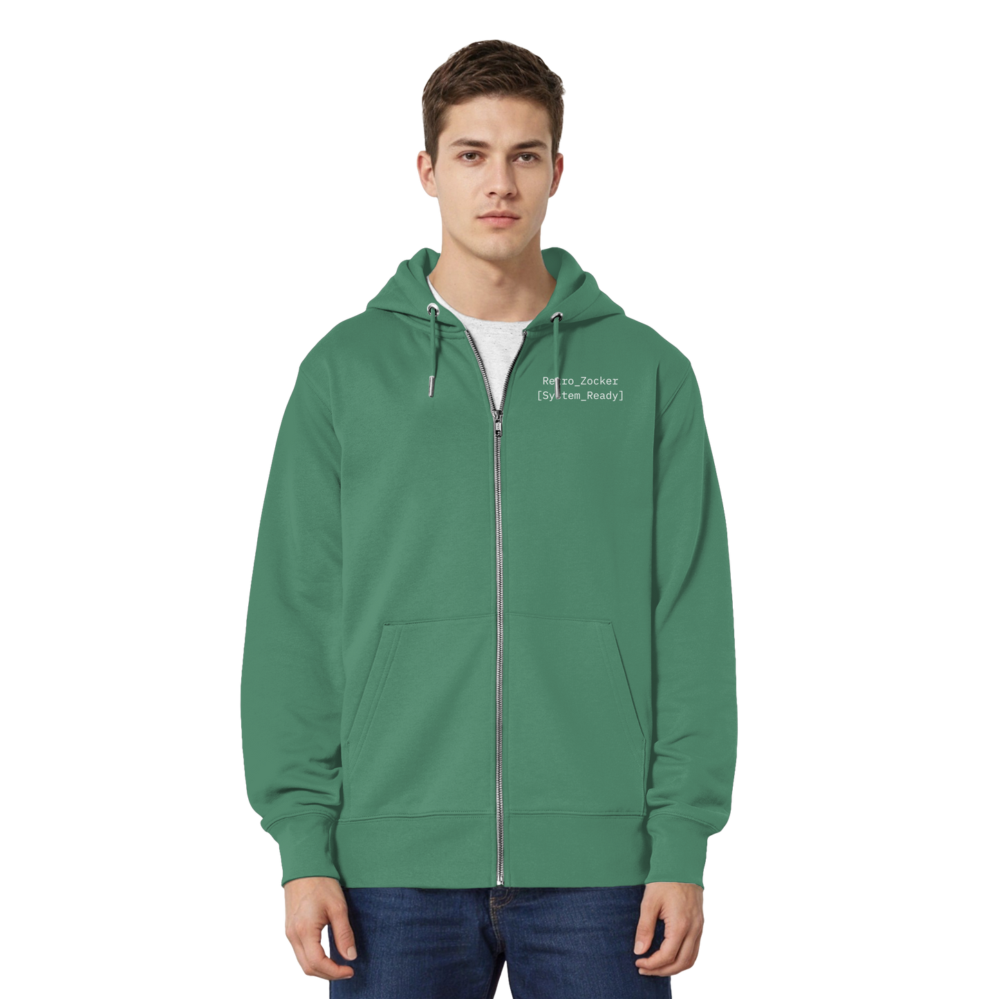 „Mono“ Lofi-Kopfhörer – Organic Relaxed Zipper | Backprint Edition - Organic Relaxed Zipper