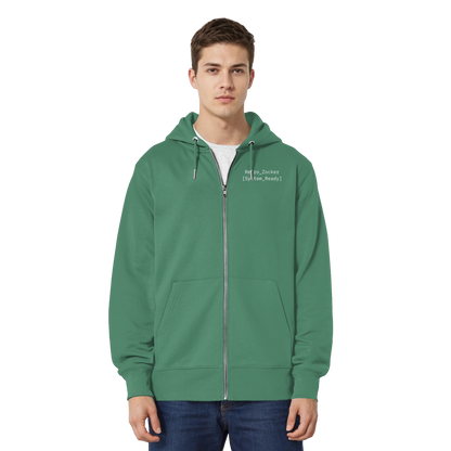"Retro_Zocker[System_Ready]"Mono Lofi-Kopfhörer – Organic Relaxed Zipper | Backprint Edition
