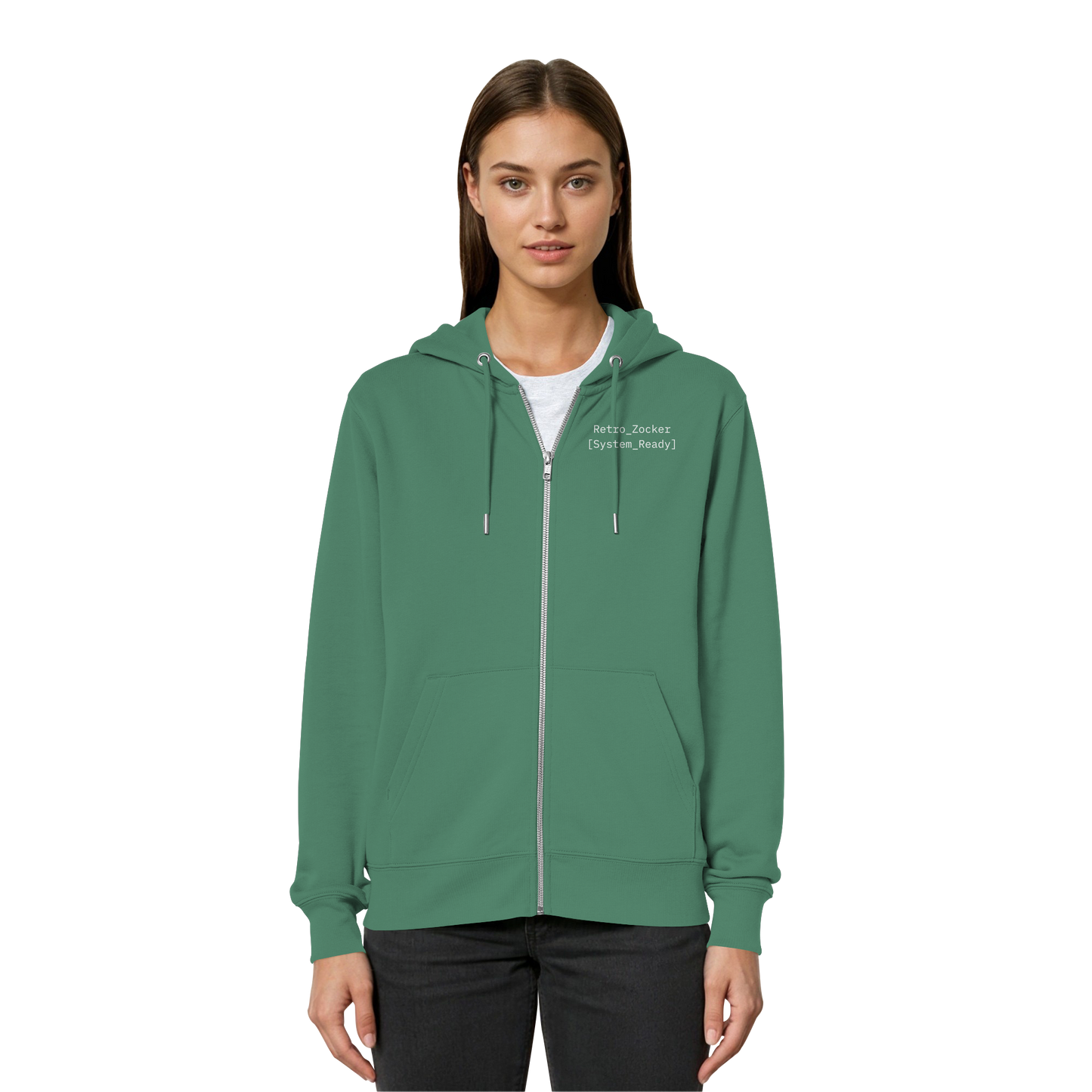 „Mono“ Lofi-Kopfhörer – Organic Relaxed Zipper | Backprint Edition - Organic Relaxed Zipper