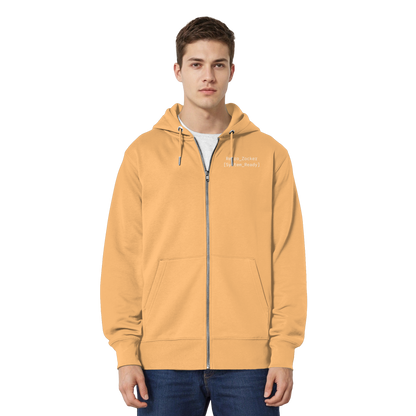 "Retro_Zocker[System_Ready]"Mono Lofi-Kopfhörer – Organic Relaxed Zipper | Backprint Edition