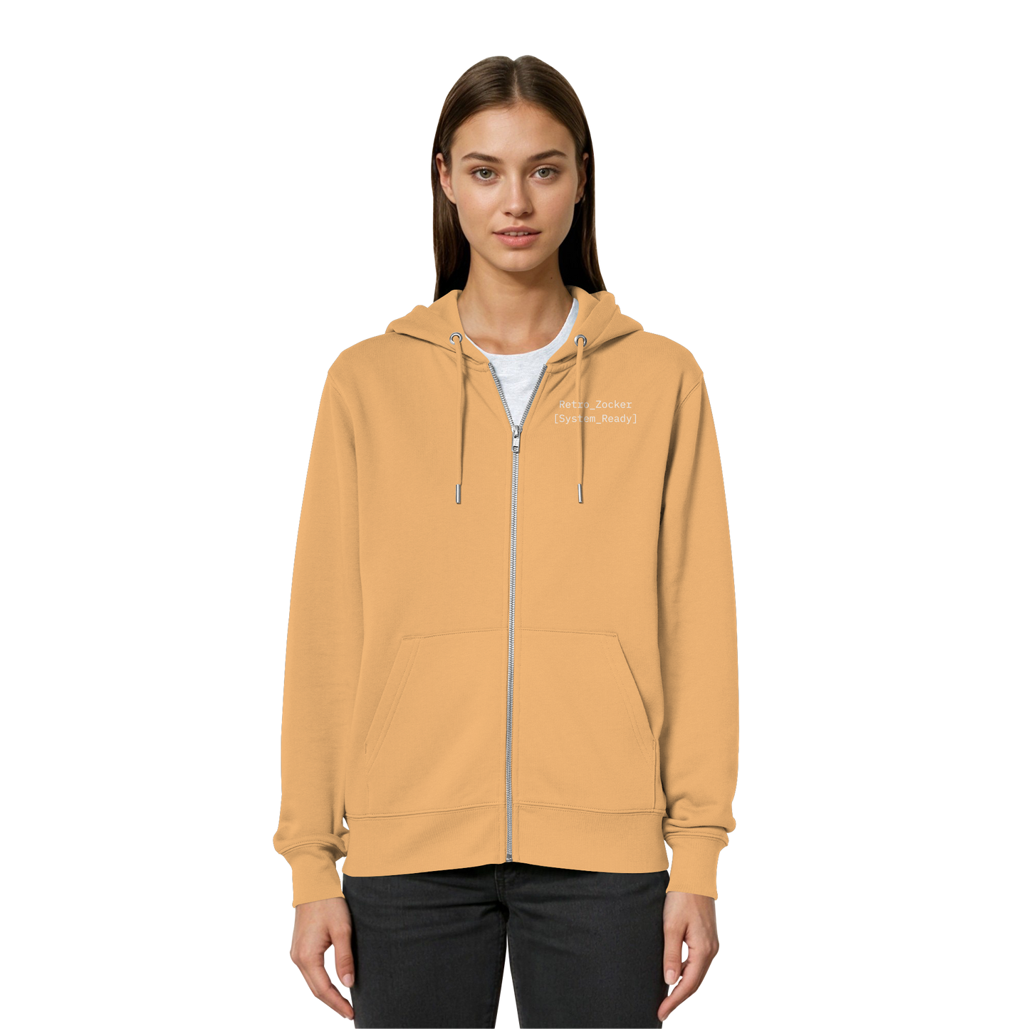 „Mono“ Lofi-Kopfhörer – Organic Relaxed Zipper | Backprint Edition - Organic Relaxed Zipper