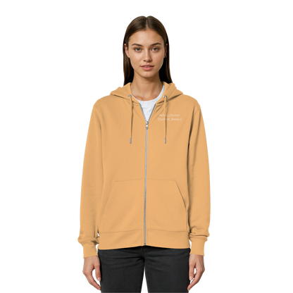 "Retro_Zocker[System_Ready]"Mono Lofi-Kopfhörer – Organic Relaxed Zipper | Backprint Edition