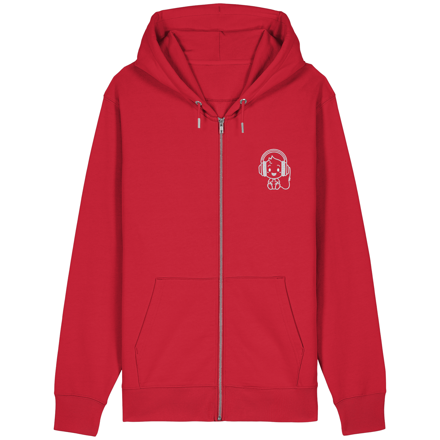 "Sound On" Organic Relaxed Zipper